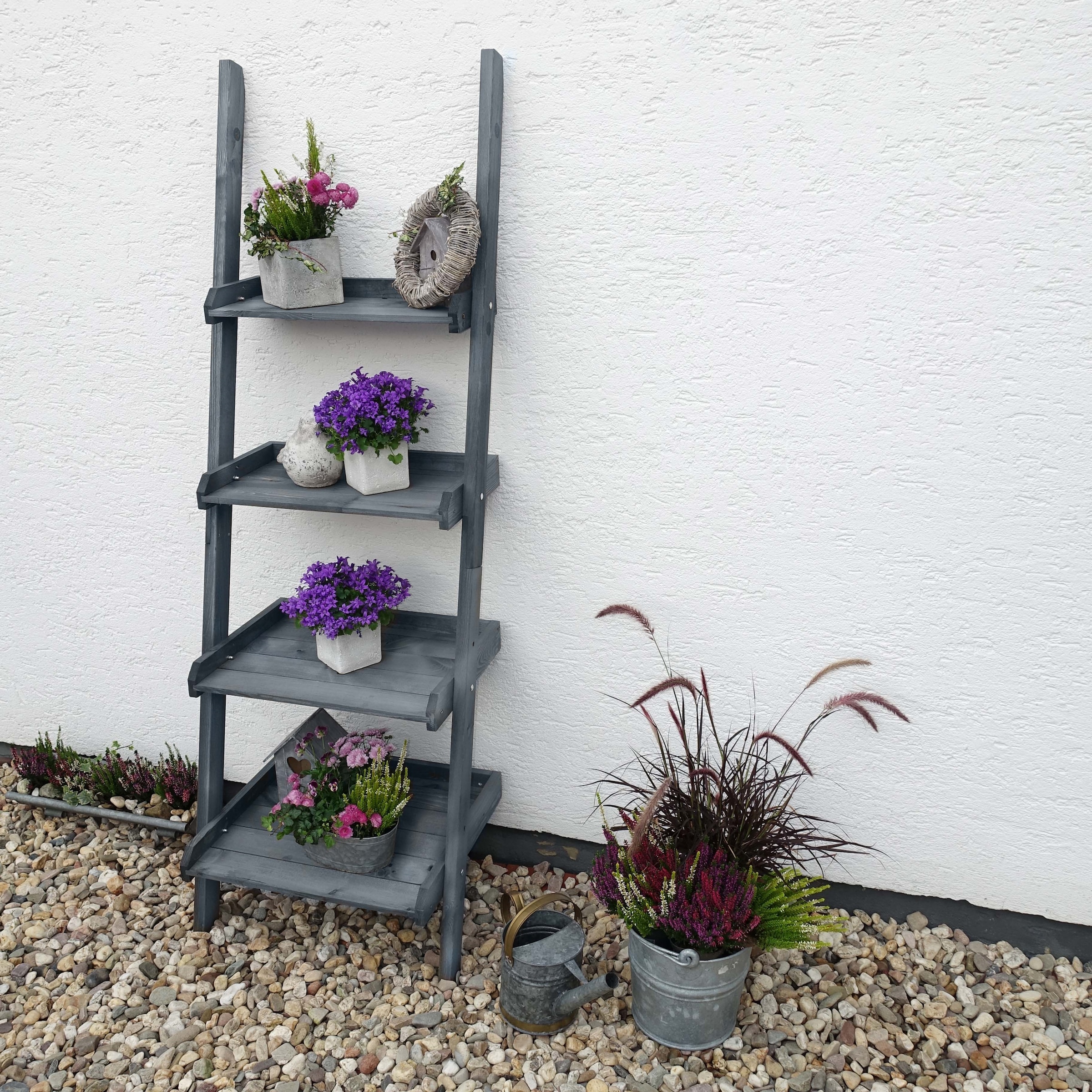 promadino Pflanzentreppe »Helma«, Blumenleiter, BxTxH: 58x46x117 cm