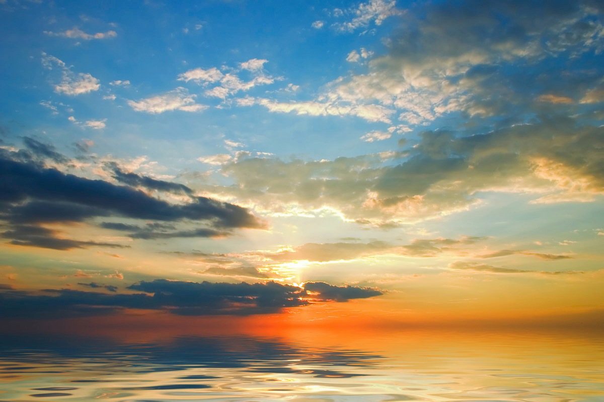 Image of Papermoon Fototapete »Bunte Wolken«, Vliestapete, hochwertiger Digitaldruck bei Ackermann Versand Schweiz