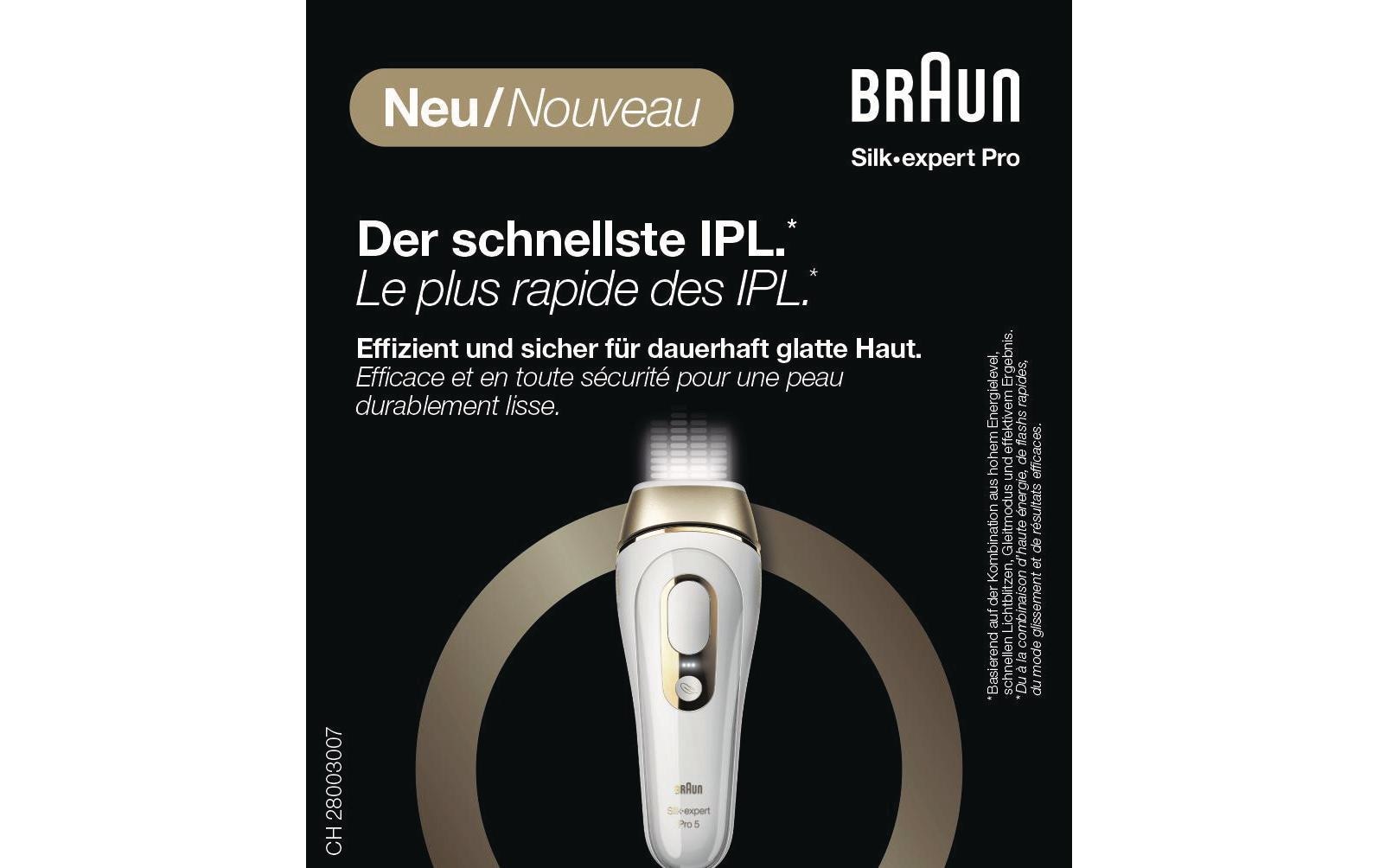 Braun IPL-Haarentferner »Silk-expert Pro 3 PL3132«, 300.000 Lichtimpulse