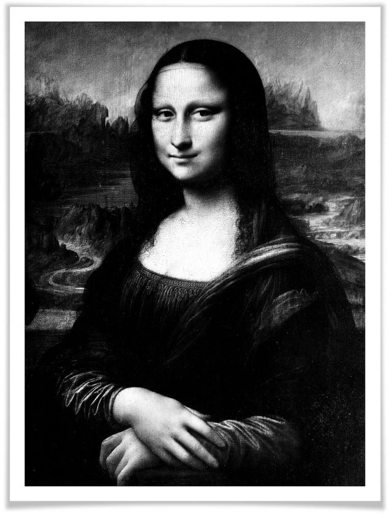 Image of Wall-Art Poster »Mona Lisa«, Menschen, (1 St.) bei Ackermann Versand Schweiz