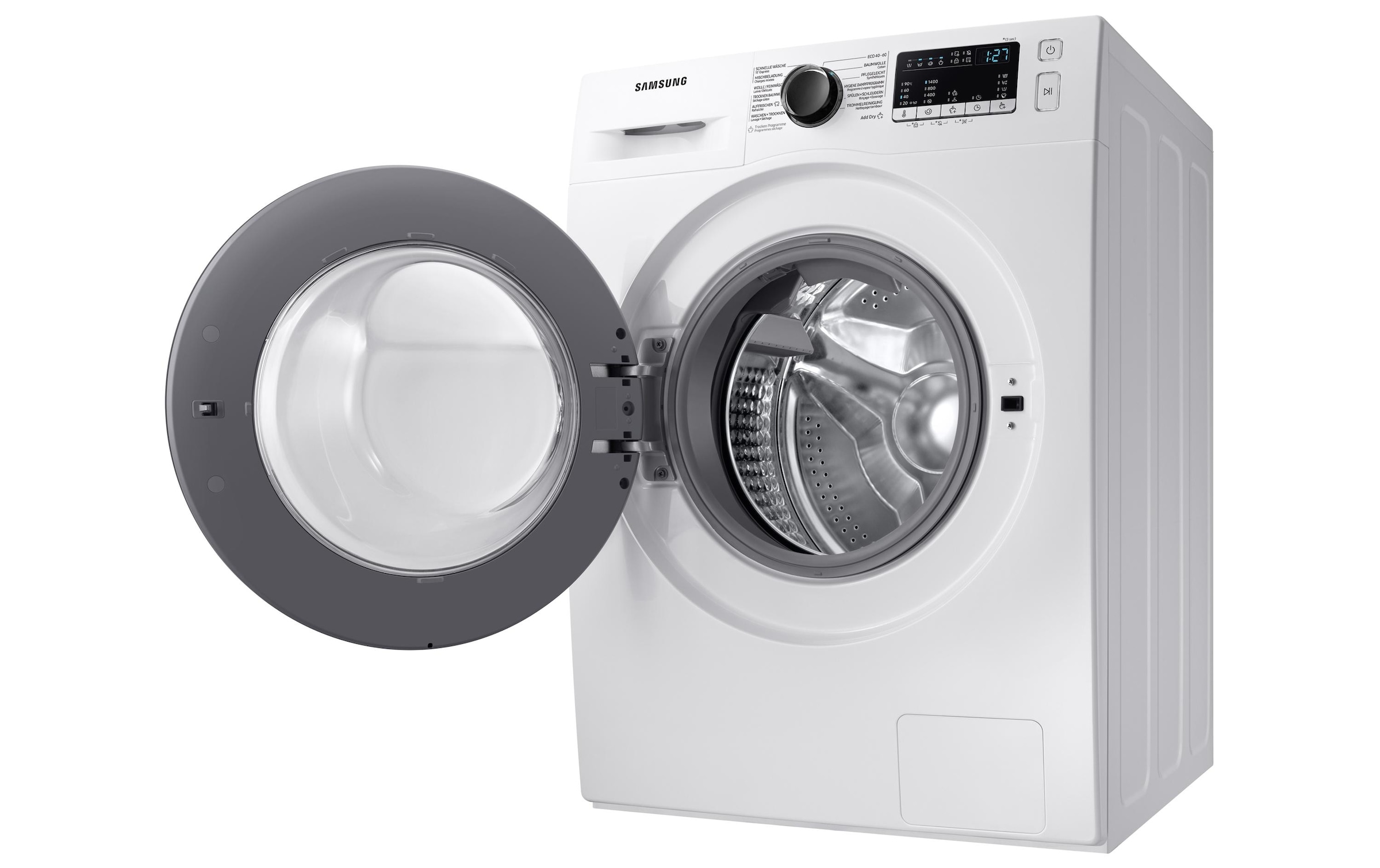 Samsung Lave-linge séchant »Waschtrockner WD80T4049CE/WS« 8 kilos /8 kg 72 dB(A)