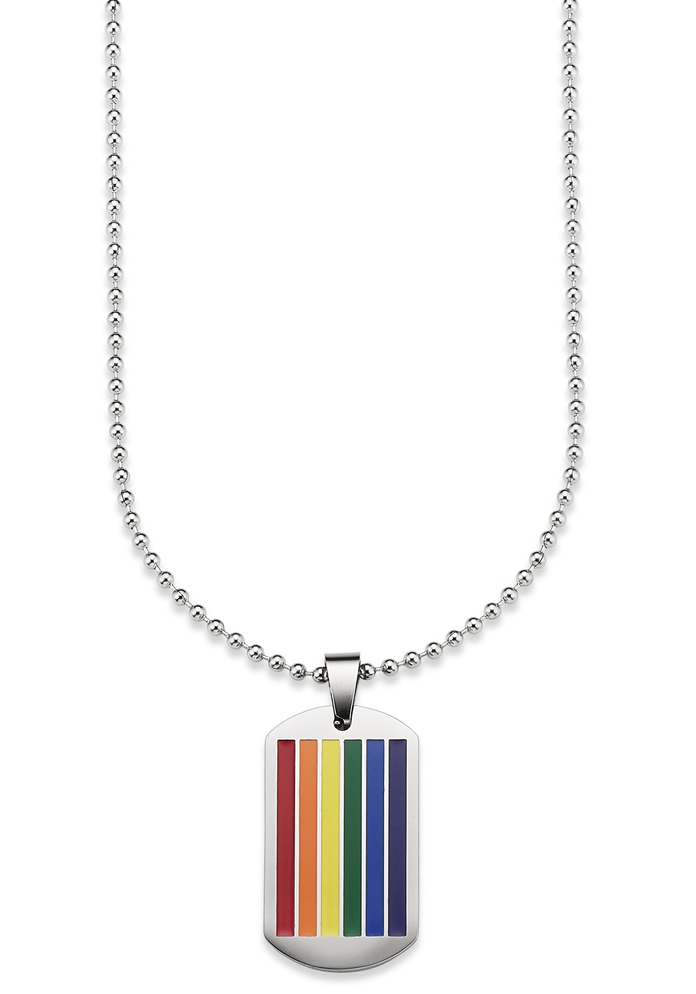 Image of Bruno Banani Kette mit Anhänger »Regenbogen, B4074N/20/00/55«, mit Epoxidharz bei Ackermann Versand Schweiz