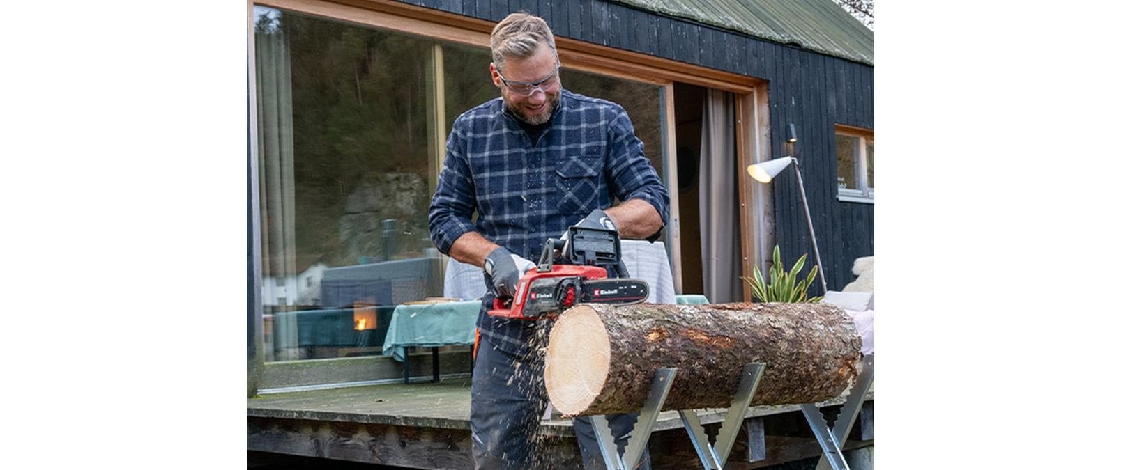 Einhell Akku-Kettensäge »Einhell GE-LC 18/25 Li BL-Solo Akku, bürstenlos, 25 cm«