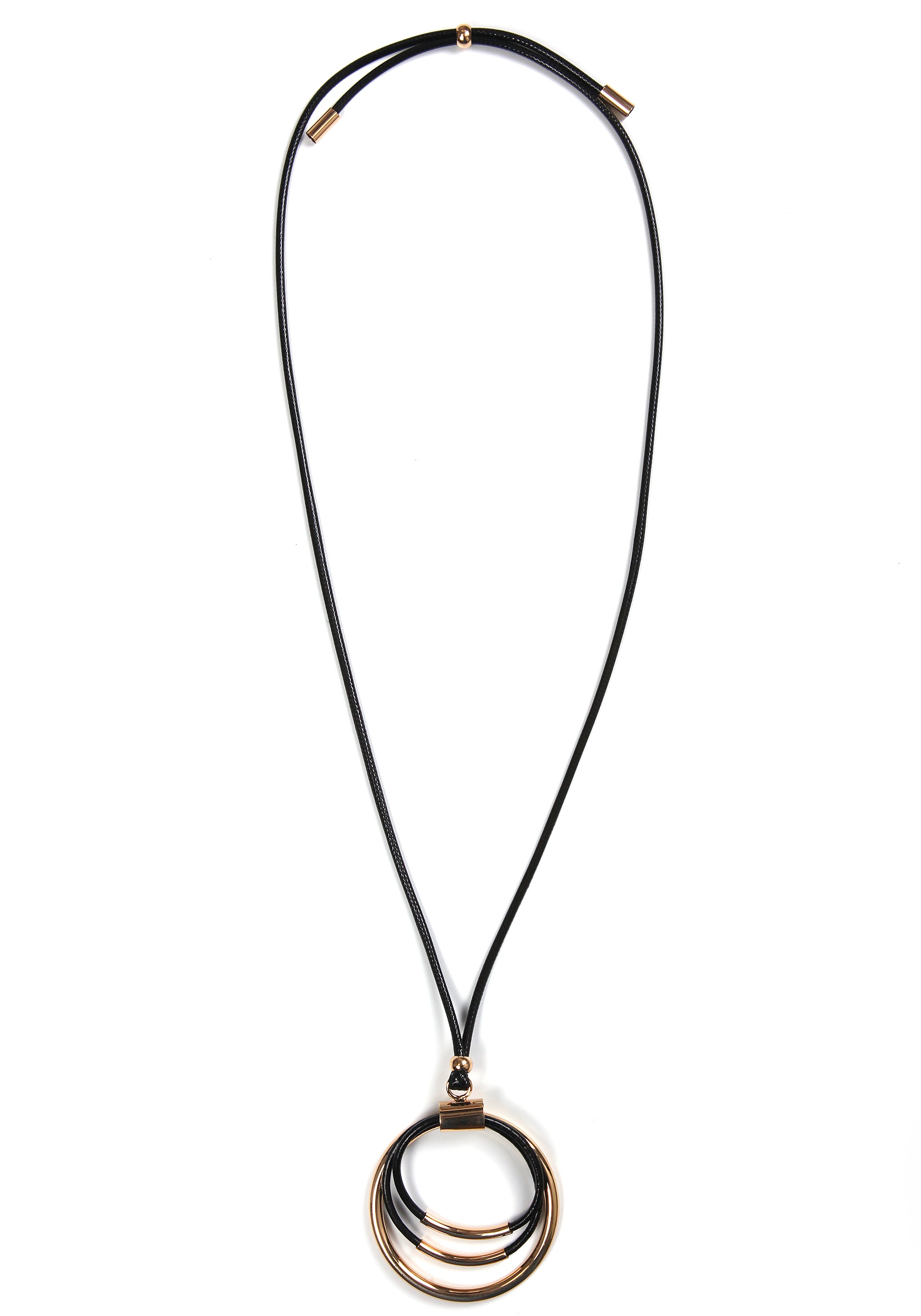 Image of J.Jayz Lange Kette »Textilband mit Kreisen« bei Ackermann Versand Schweiz