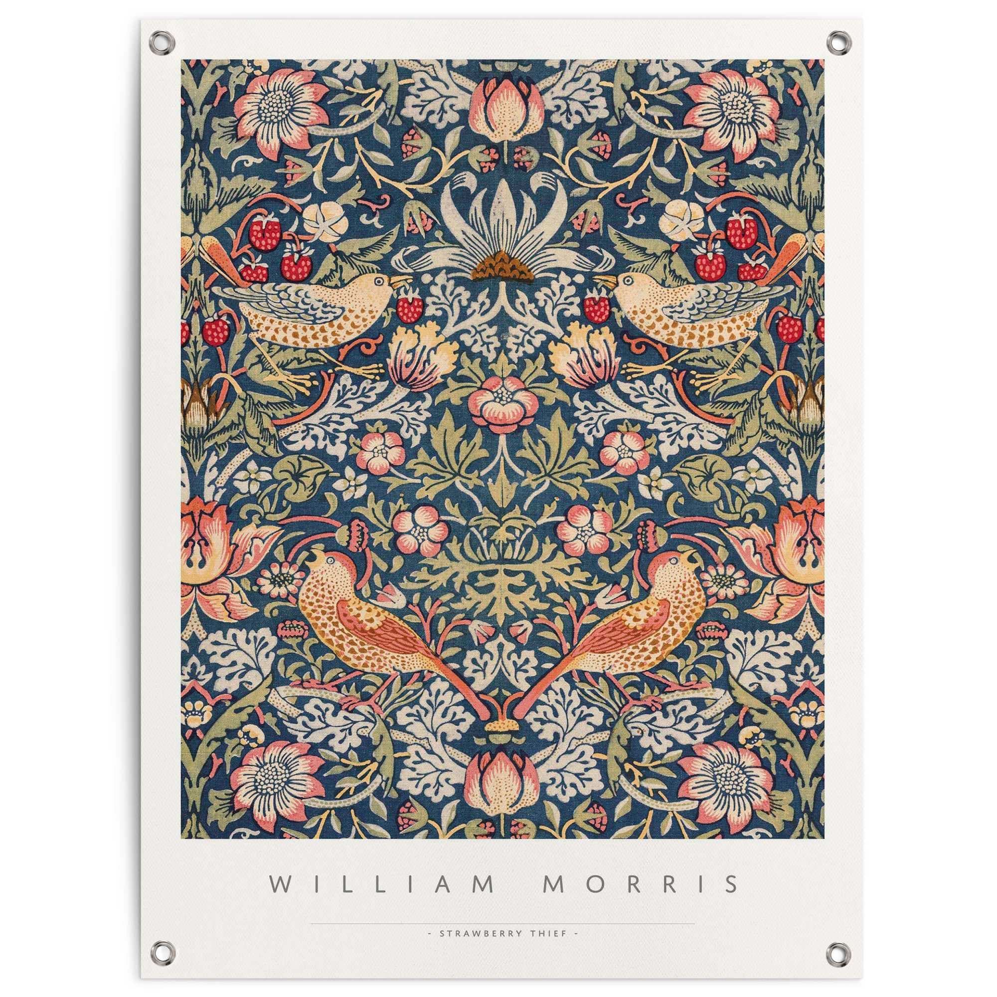 Image of Reinders Poster "William Morris - Erdbeerdieb" Outdoor für Garten oder Balkon