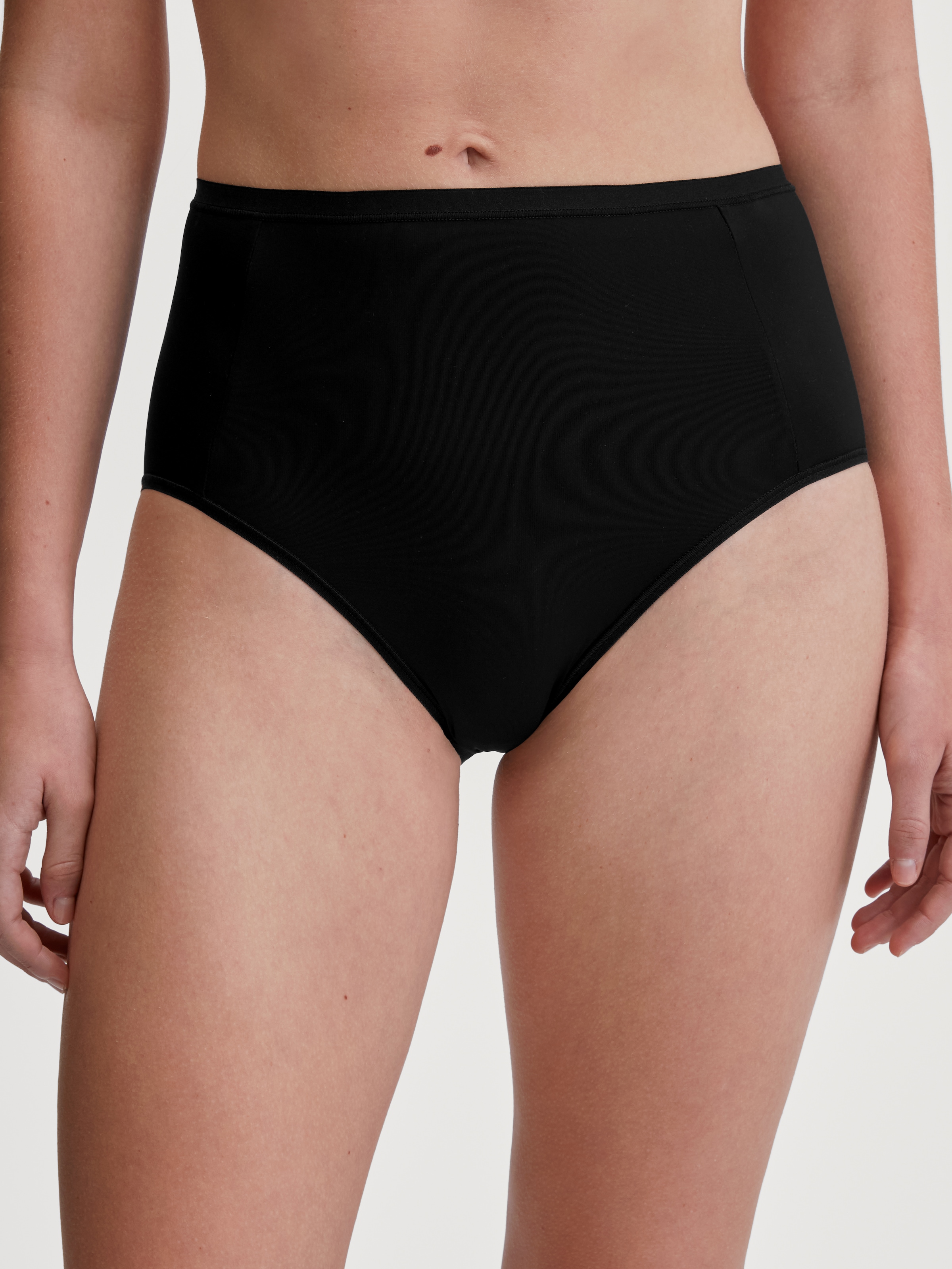 CALIDA Slip taille haute »Sleek Skin« elastischer Bund, hoher Schnitt, Single Jersey