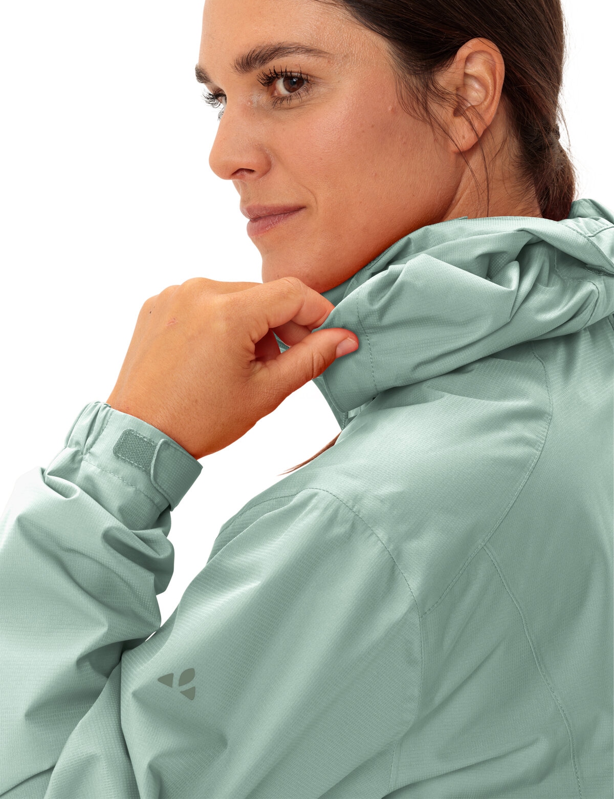 VAUDE Veste de vélo »WOMEN'S ESCAPE BIKE LIGHT JACKET« mit Kapuze für Radsport, Wandern und Nordic Walking, winddicht