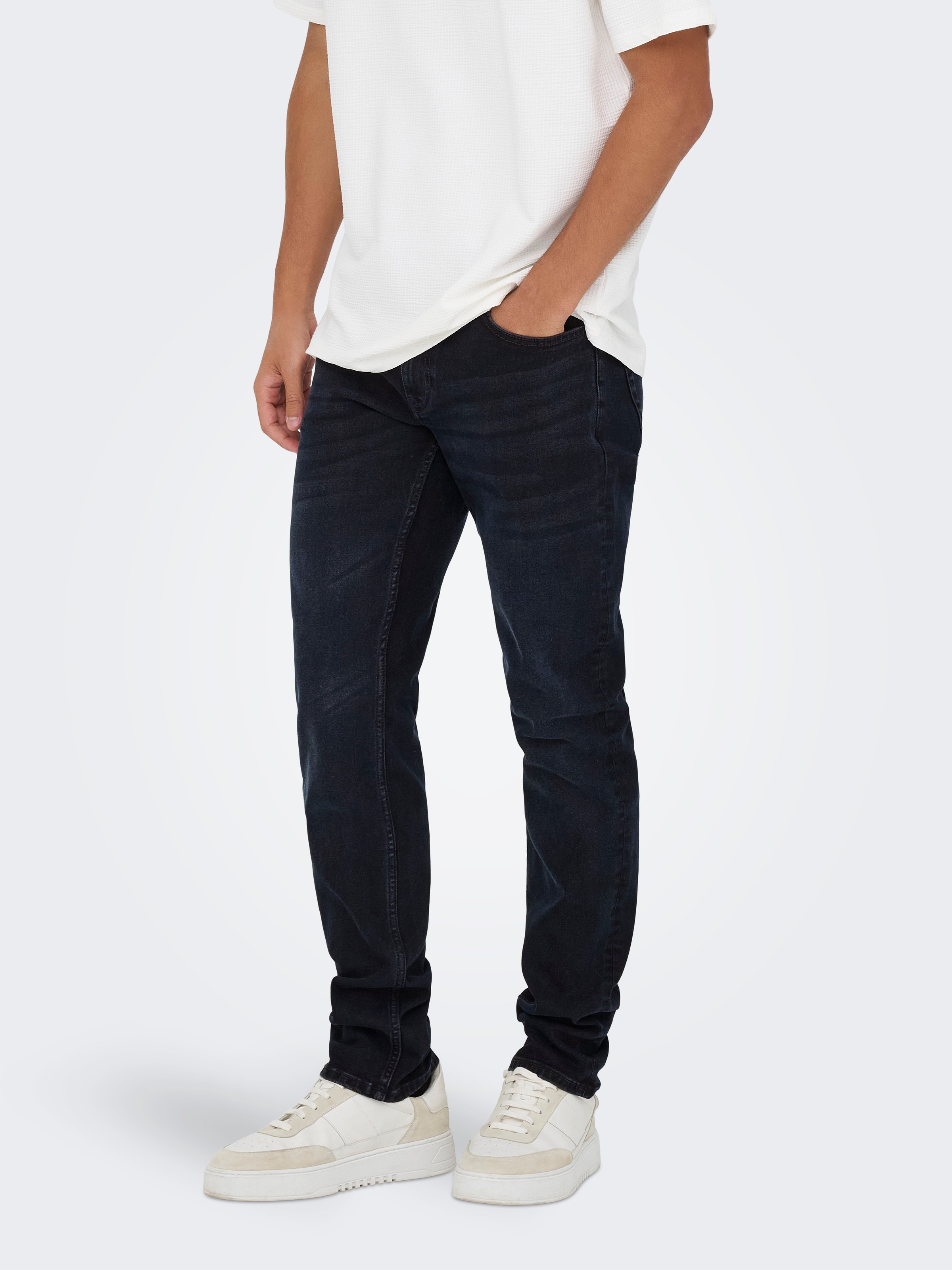ONLY & SONS Slim-fit-Jeans »ONSLOOM SLIM 4377 EY BOX JEANS NOOS« Baumwollmischung, slim fit
