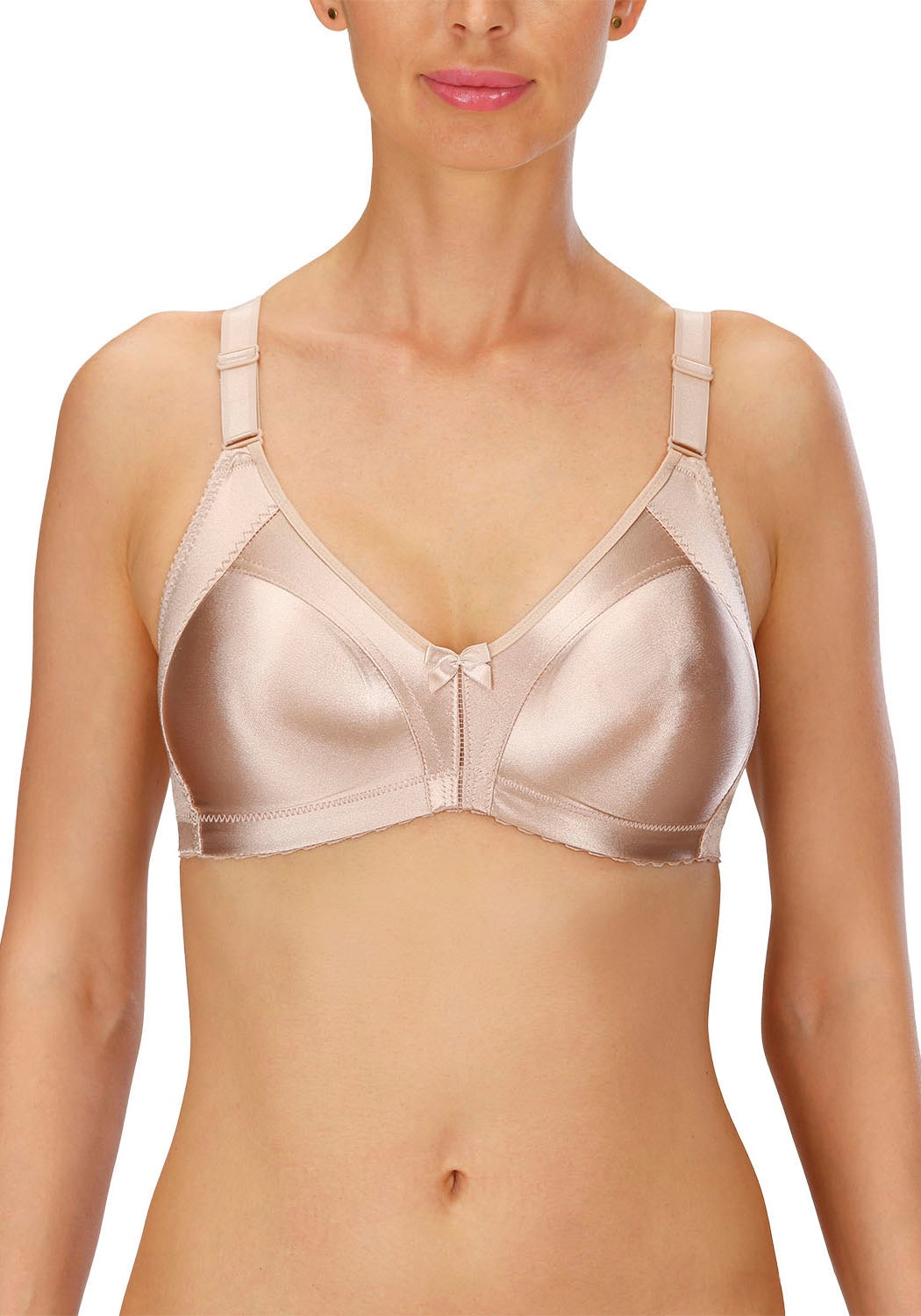 Image of Naturana Minimizer-BH "Solutions" 1 Stk. Shaping-Effekt, breite Träger, feminin, ohne Bügel, Satin