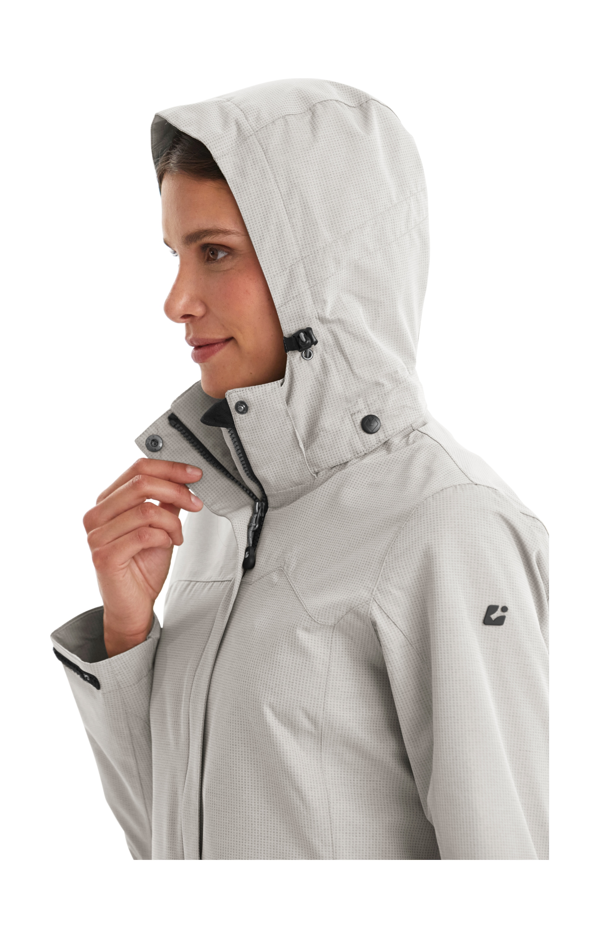 Killtec Outdoorjacke »Inkele«, Damenjacke mit abnehmbarer Kapuze, wind- und wasserdicht, atmungsaktiv
