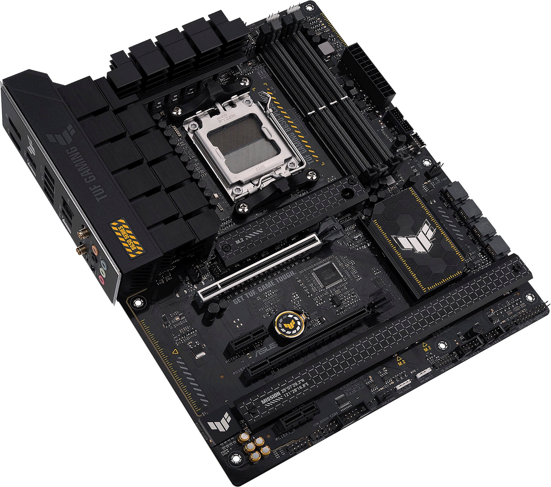 Asus Mainboard »TUF GAMING B650-PLUS WIFI«, Ryzen 7000, ATX, PCIe 5.0, DDR5-Speicher, 14 Power Stages