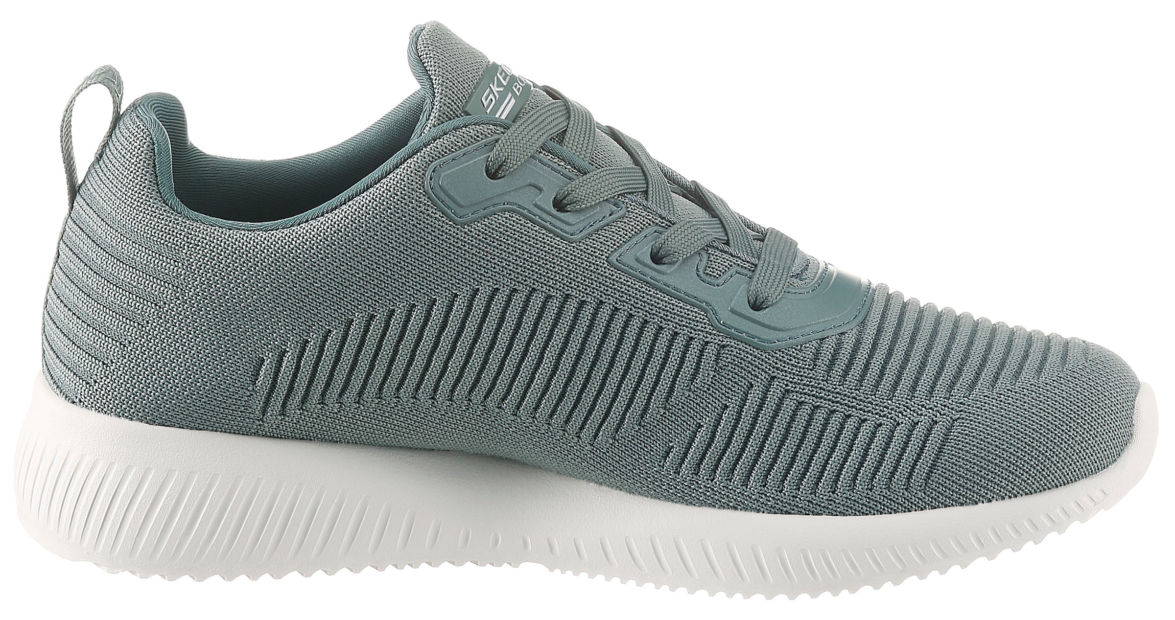 Skechers Sneaker »Bobs Squad - Tough Talk«, Freizeitschuh, Halbschuh, Schnürschuh mit Skech-Knit