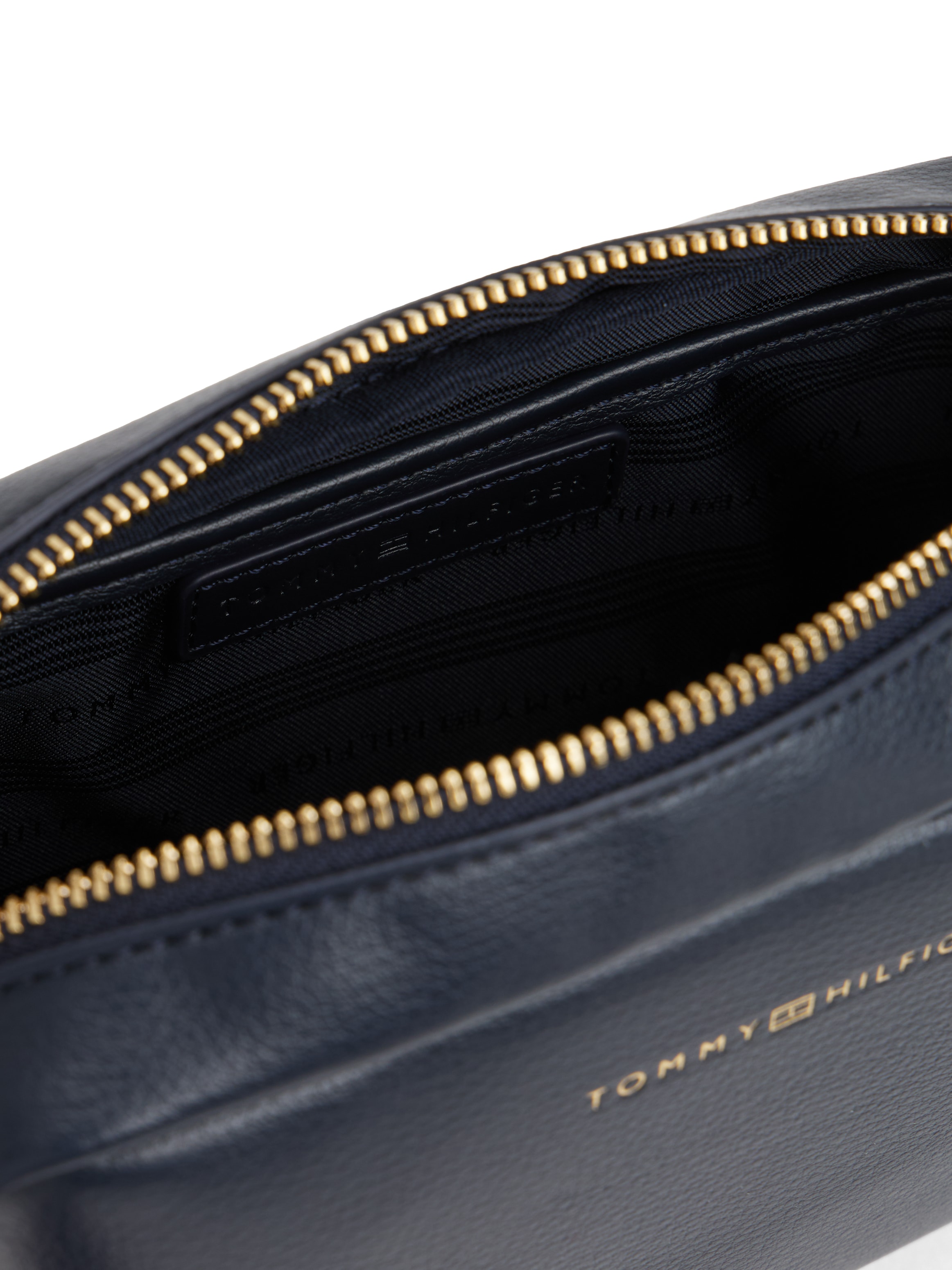 Tommy Hilfiger Mini Bag »TH LOGOTAPE CAMERA BAG« , Damen Umhängetasche, Schultertasche mit Logoschriftzug