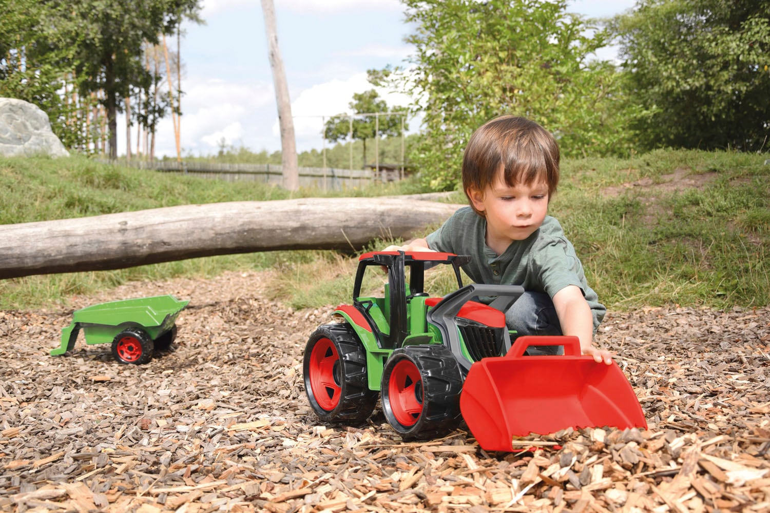 Lena - Traktor mit Anhänger Truckies