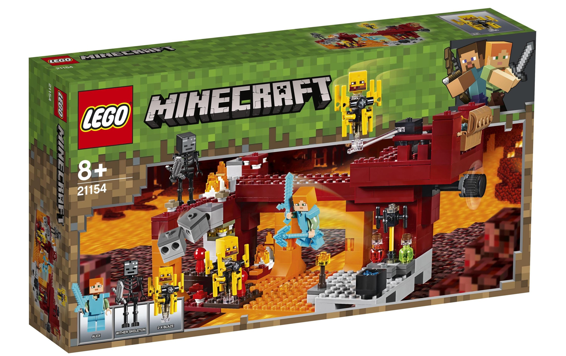 Image of LEGO® Spielbausteine »Minecraft Die Brücke« bei Ackermann Versand Schweiz