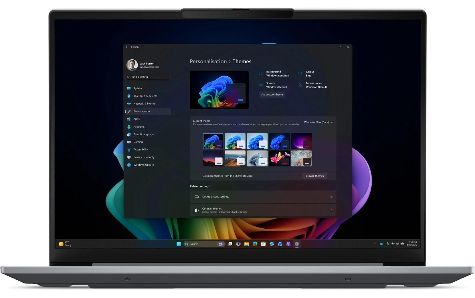 Lenovo Business-Notebook »14 G9 IPL Copilot+ PC« / 14 ″ Intel Core Ultra 5 Integrierte NPU (Neural Processing Unit)