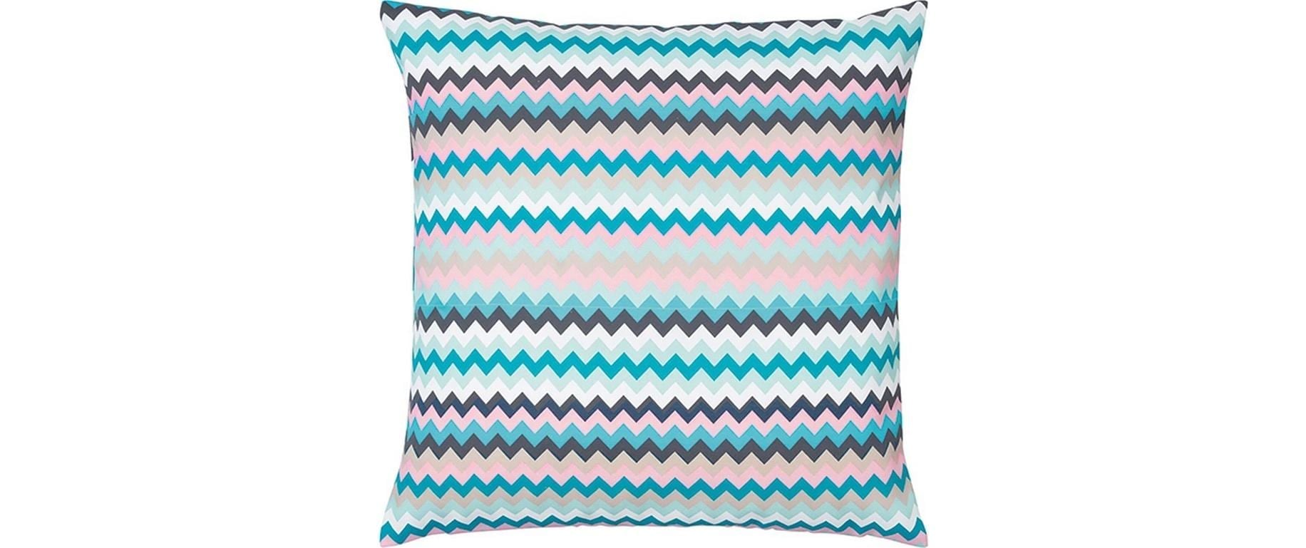 PAD Housse de coussin »Kissenbezug Zic Zac Türkise, 45 x 45 cm«