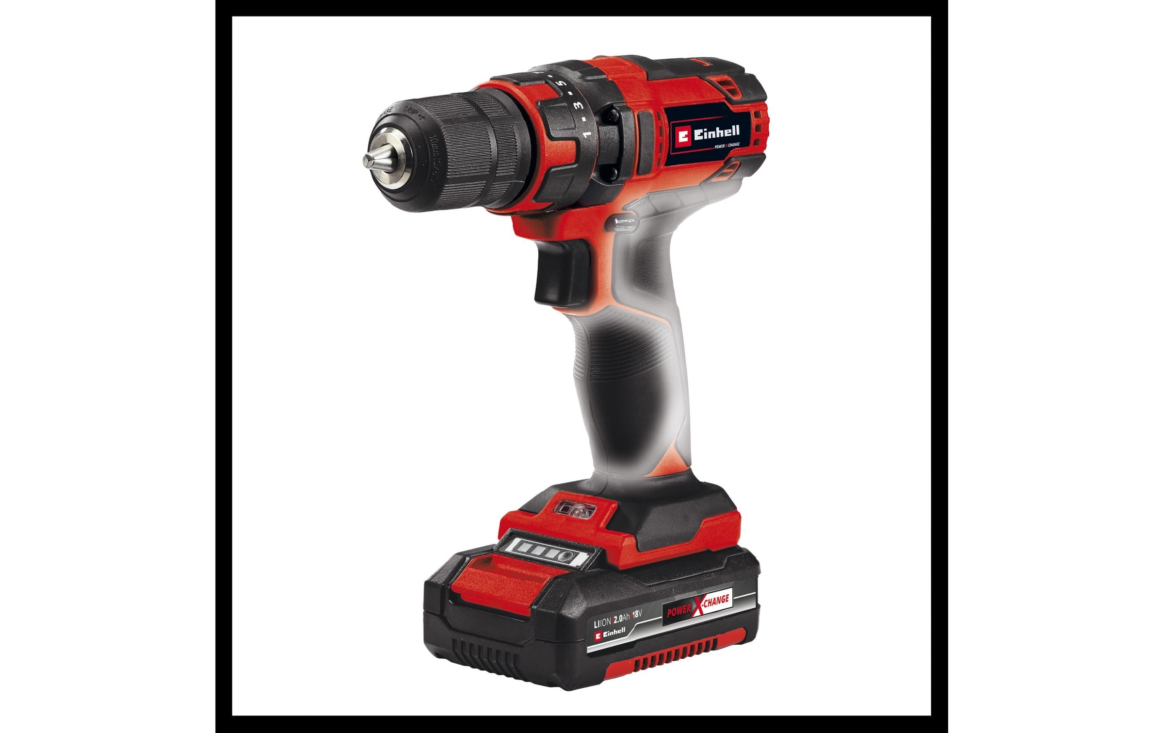 Einhell Akku-Bohrschrauber »TC-CD 18/35 Li 39 (2 x 2.0 Ah)«