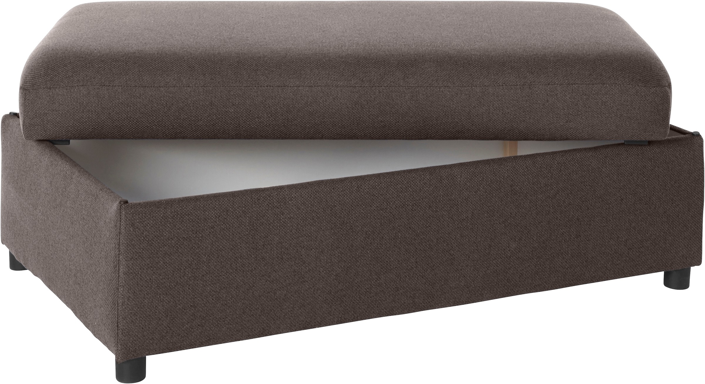 exxpo - sofa fashion Tabouret »Kyoto Bankhocker mit Staufach unter der Sitzfläche«