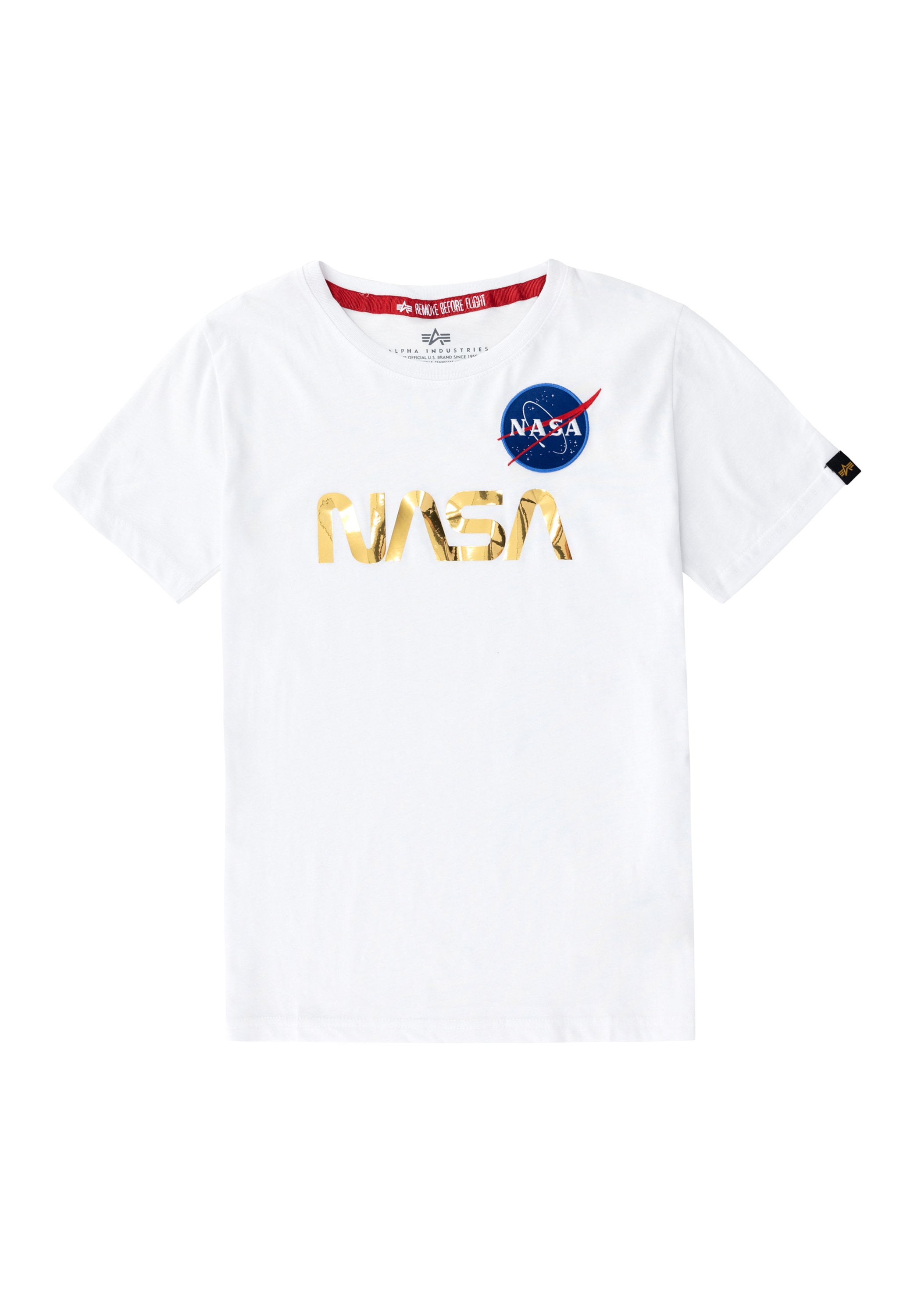 T-Shirt »ALPHA INDUSTRIES Kids - T-Shirts Nasa Reflective T Kids/Teens«