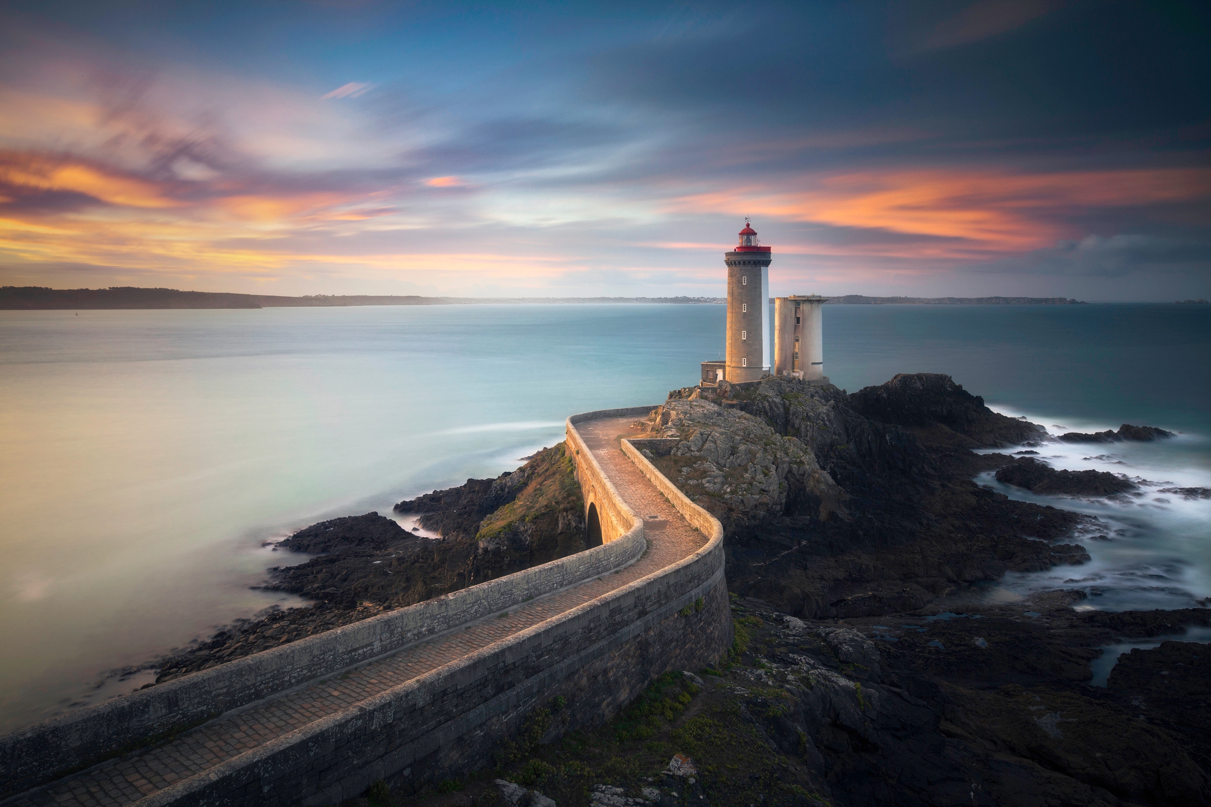 Fototapete »Photo-Art FIORENZO CAROZZI, LE PHARE DU PETIT MINOU«