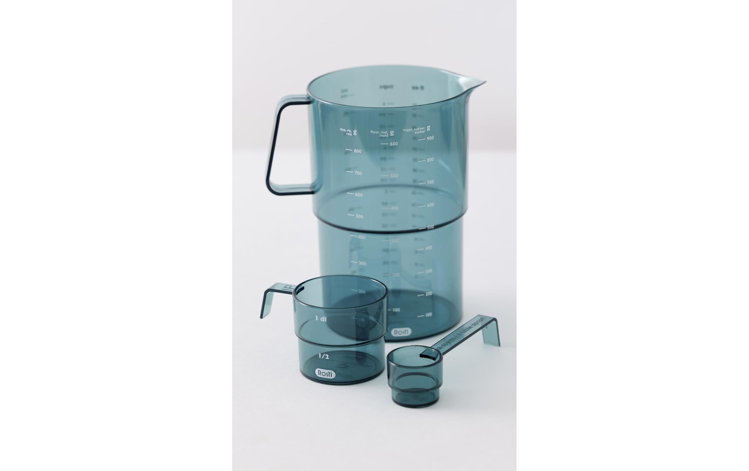 Messbecher »Rosti Mensura 11,15 dl«, Kunststoff, (3 St.)