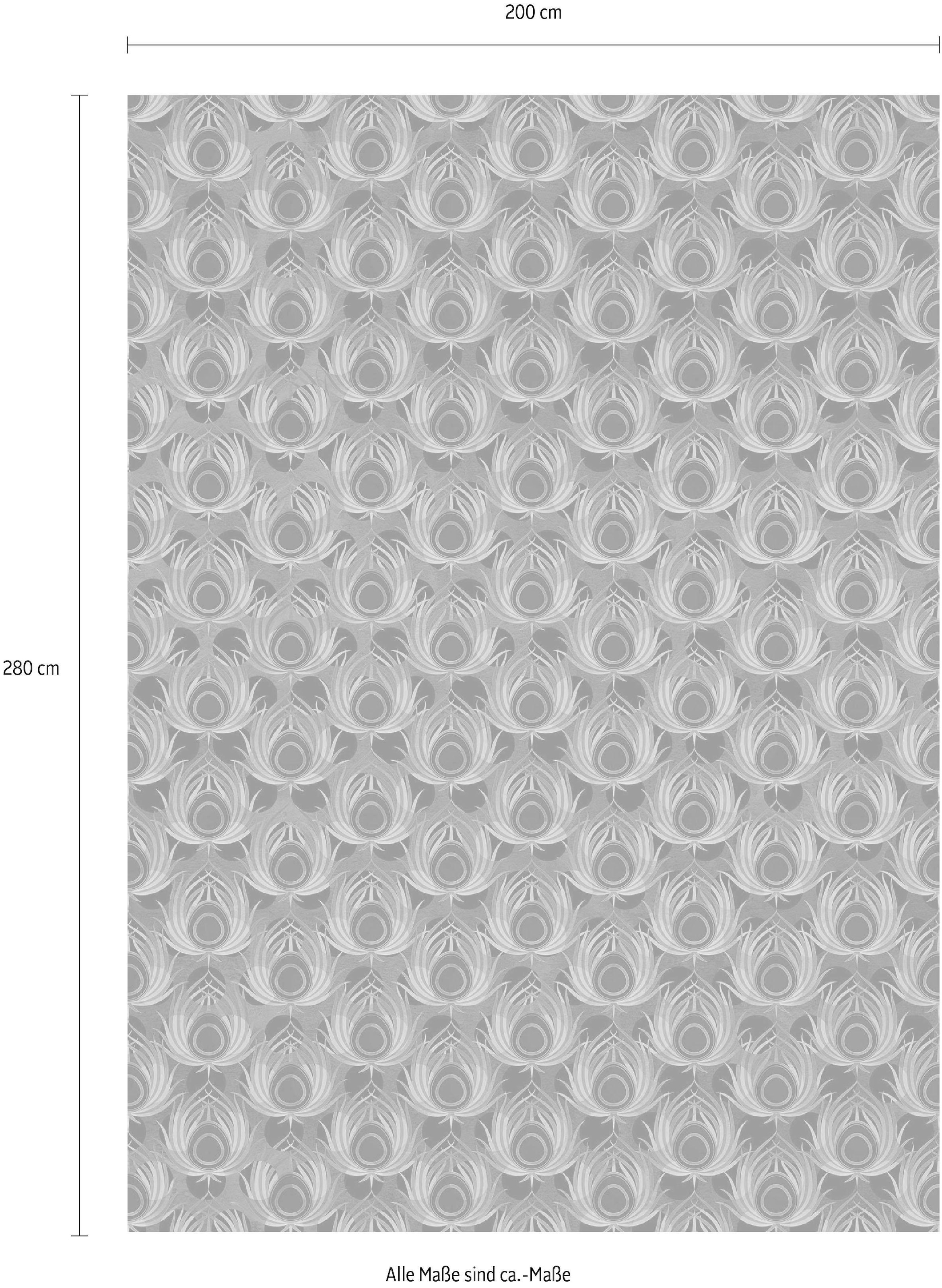Komar Papier peint intissé »Paon« 200x280 cm (Breite x Höhe)