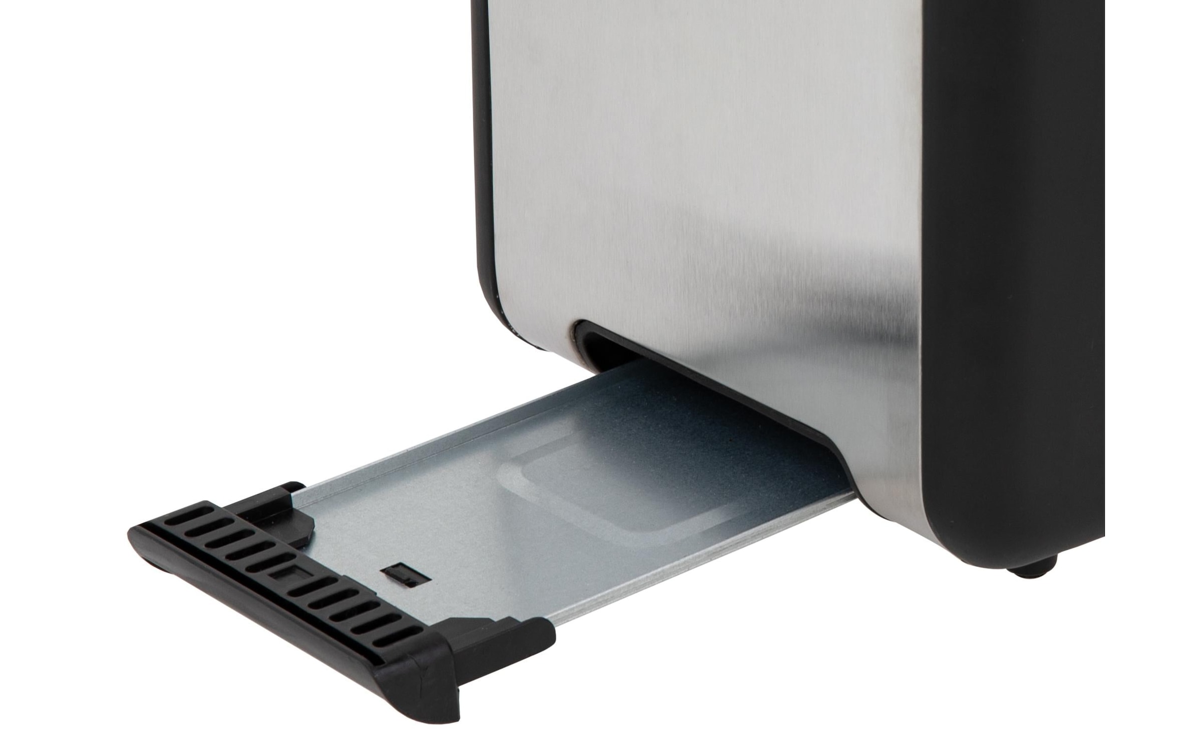 FURBER Toaster »Toaster Schwarz/Holz«, für 2 Scheiben, 850 W