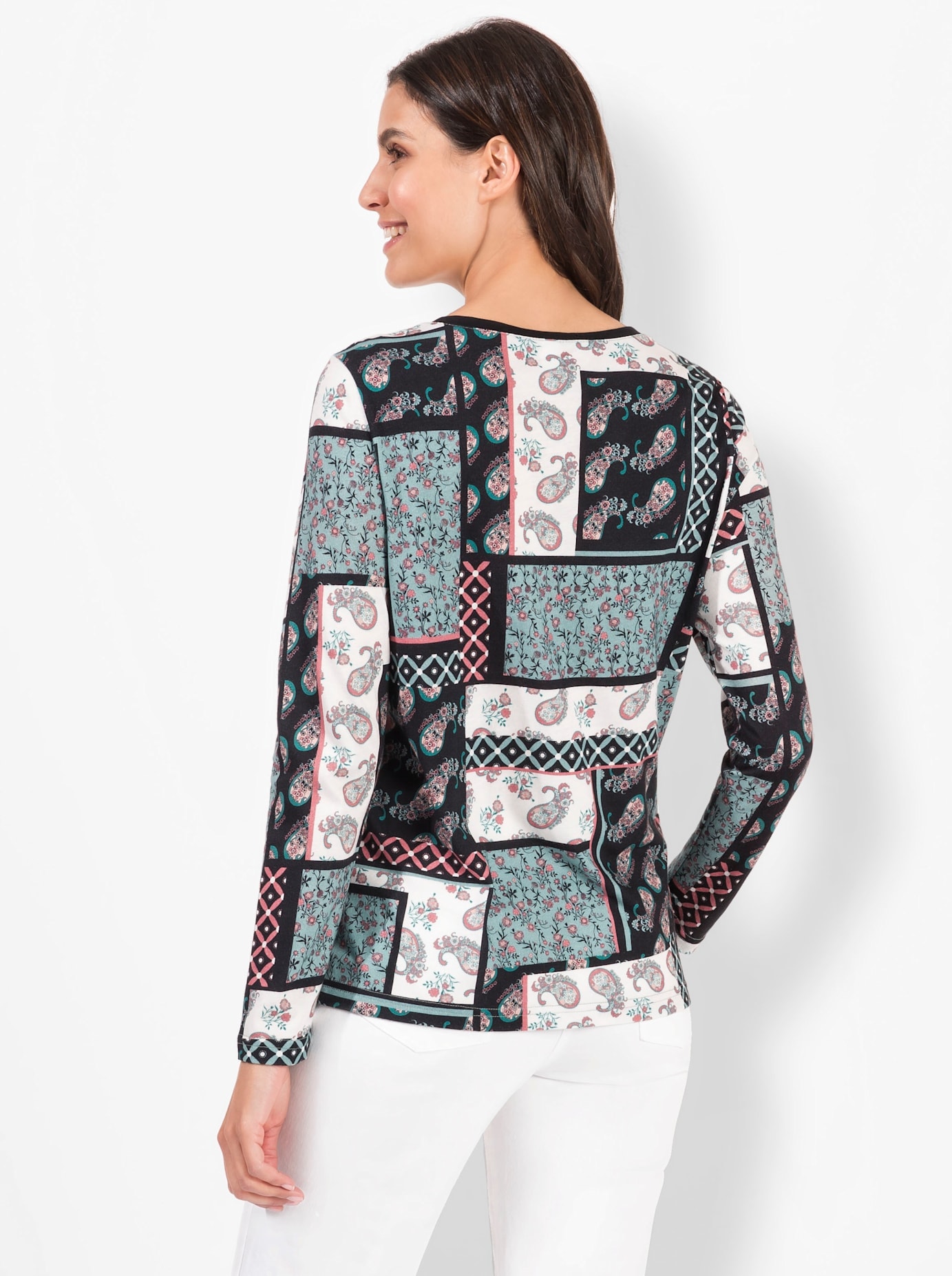 Inspirationen Langarmshirt »Shirt«, (1 tlg.)
