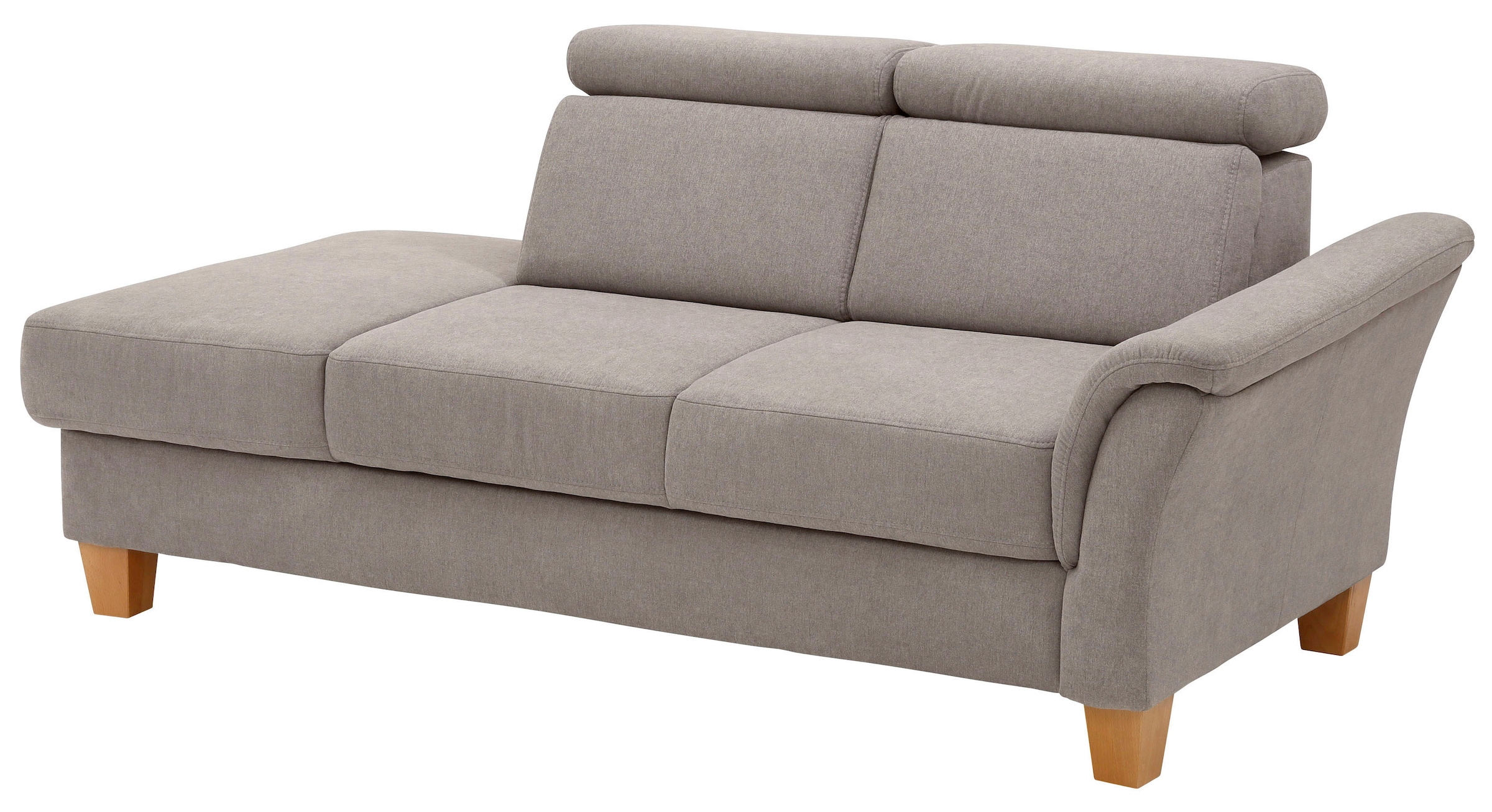 Home affaire Recamiere »Conville« incl. Kopfteilverstellung, Federkern, wahlweise mit  Bettkasten