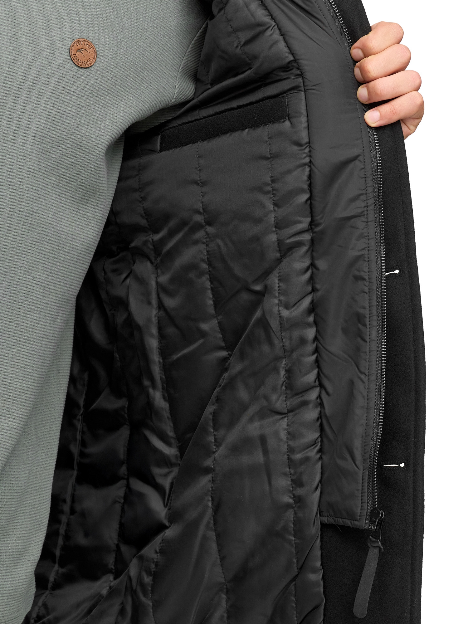 Indicode Wolljacke »INLunik« ohne Kapuze