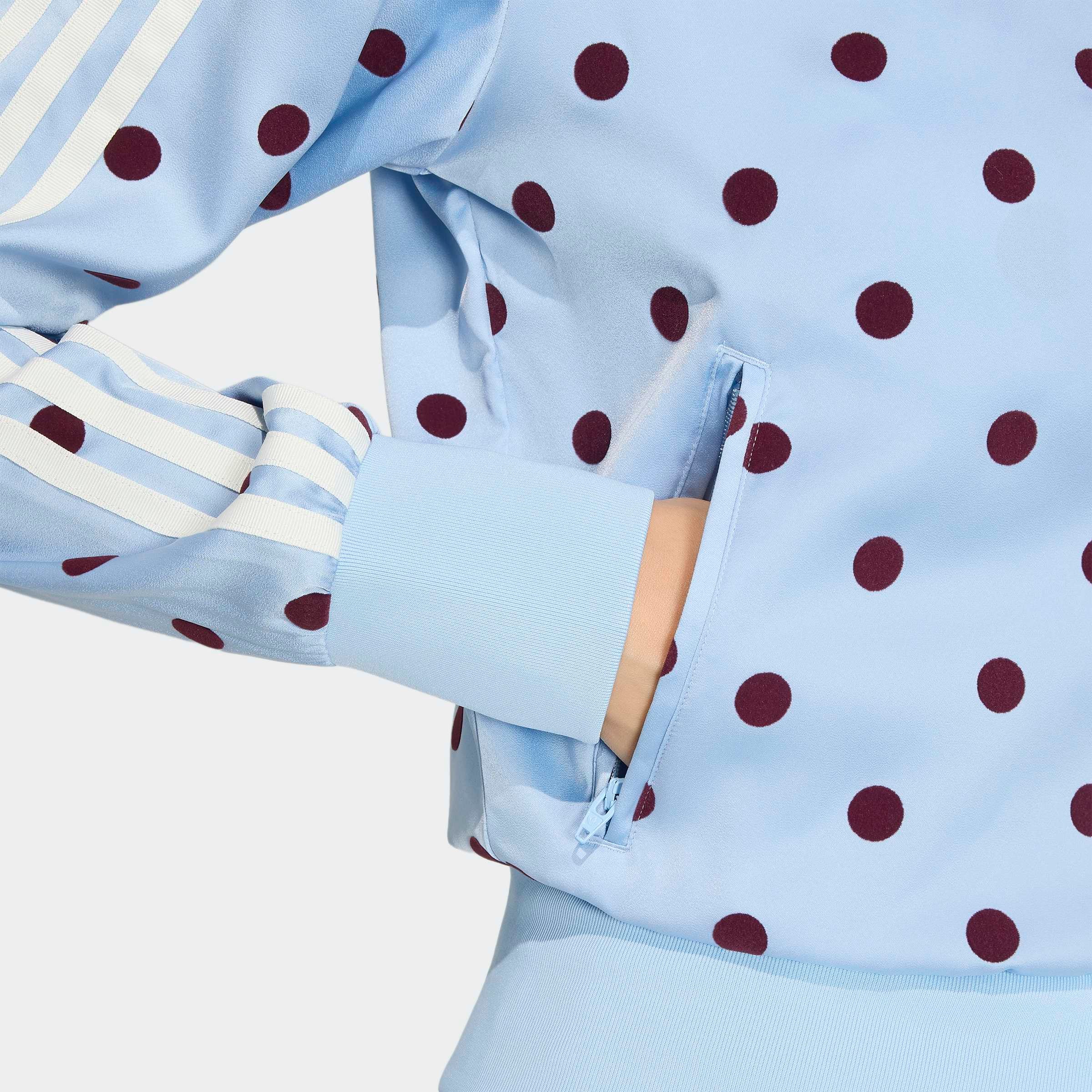 adidas Originals Veste d'entraînement »SATIN POLKA-DOTS TT TRACK«