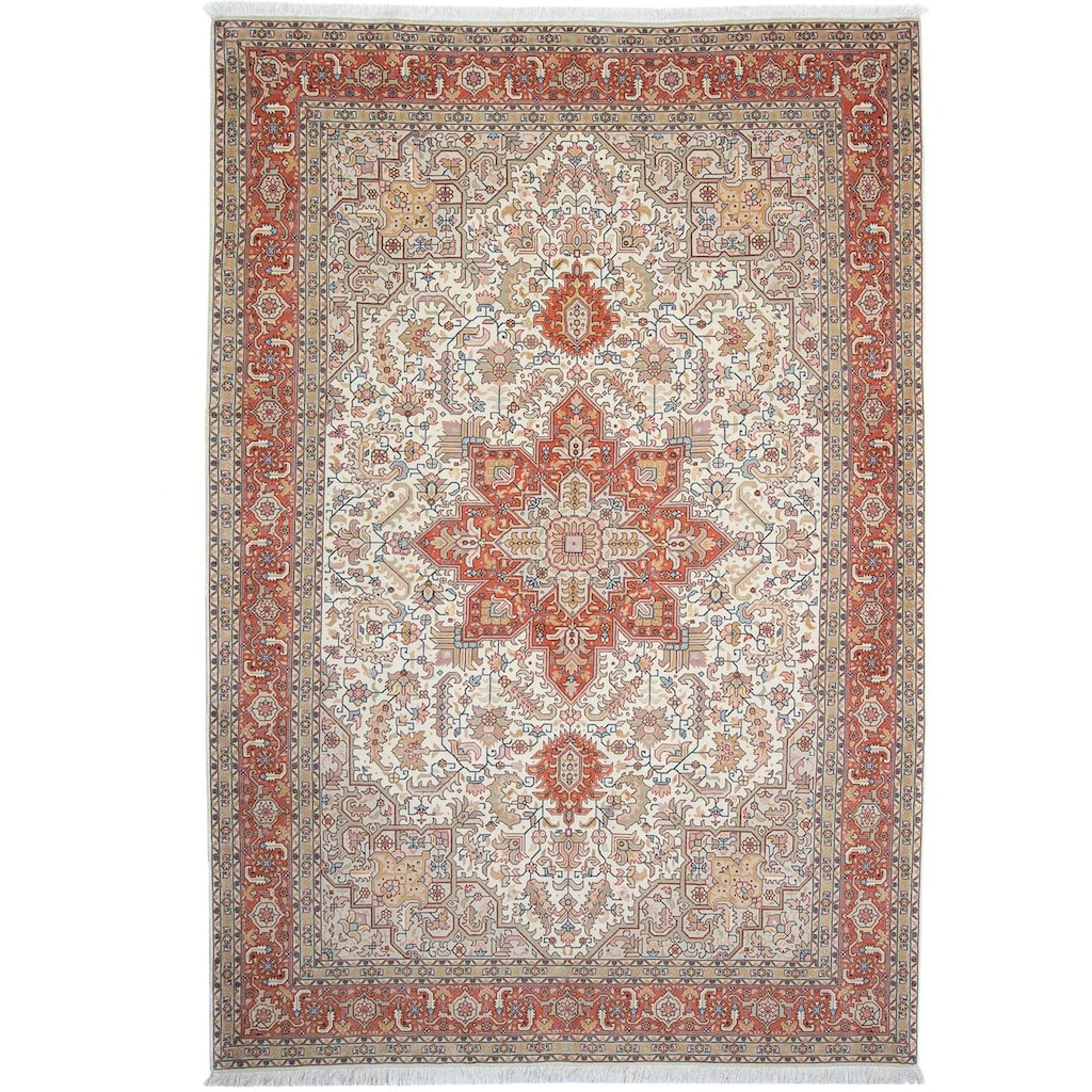 morgenland Orientteppich »Perser - Täbriz - Royal - 306 x 200 cm - beige«, rechteckig