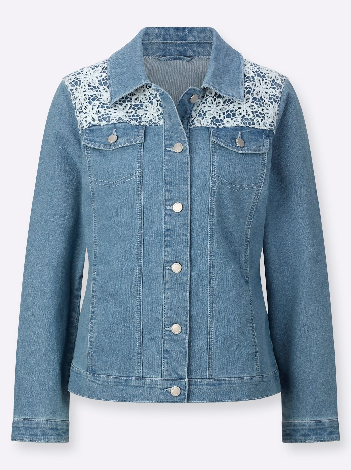 Classic Basics Jeansjacke, ohne Kapuze