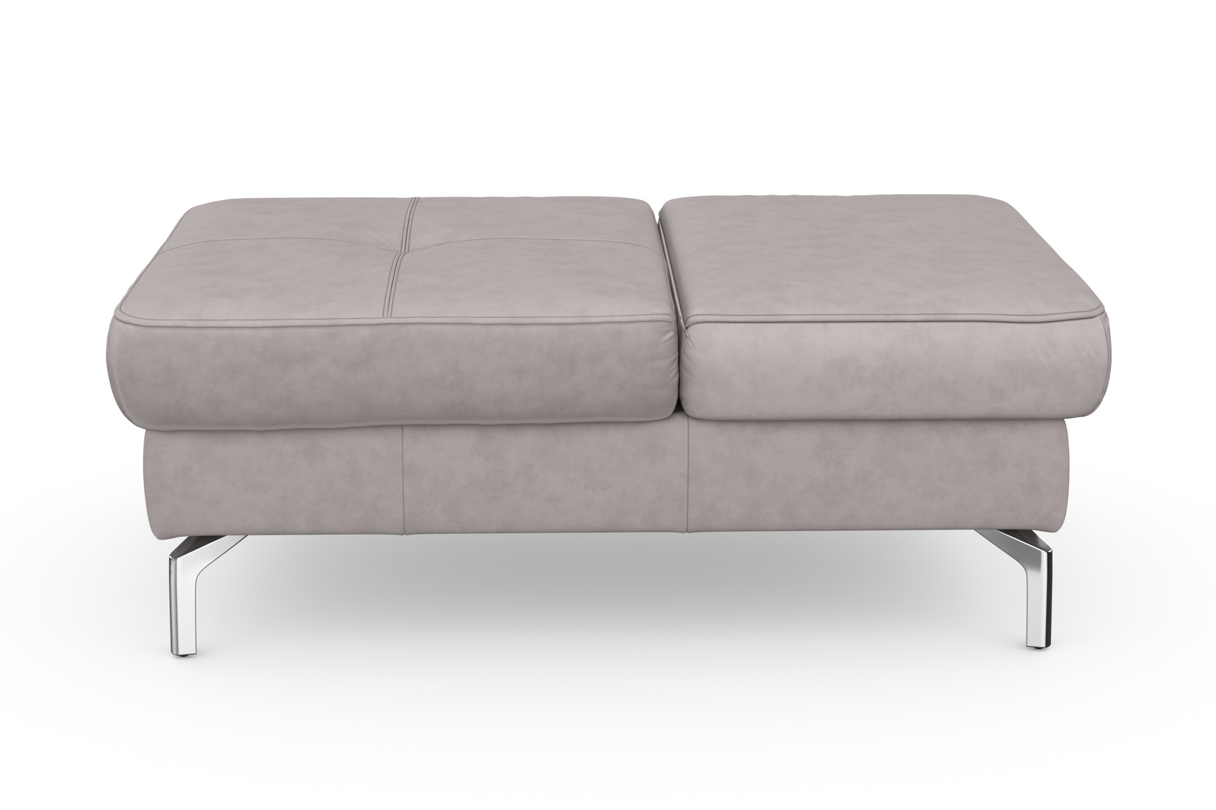 sit&more Hocker »Bendigo«, mit Klappfunktion, Bodenfreiheit 15 cm, wahlweise in 2 Fussfarben