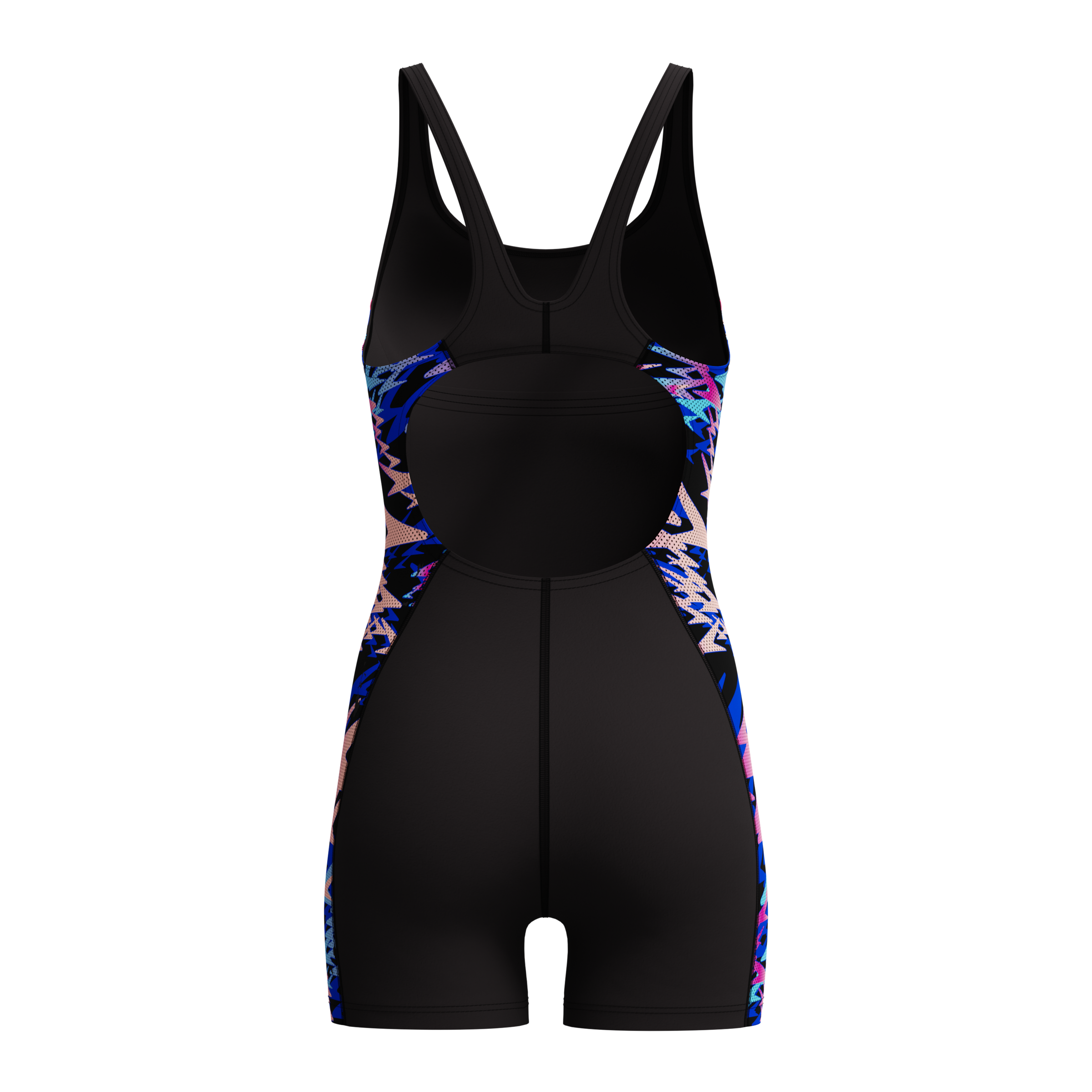 Speedo Maillot de bain »HYPERBOOM SPLC MSBK LEGSUIT BLK/PNK«