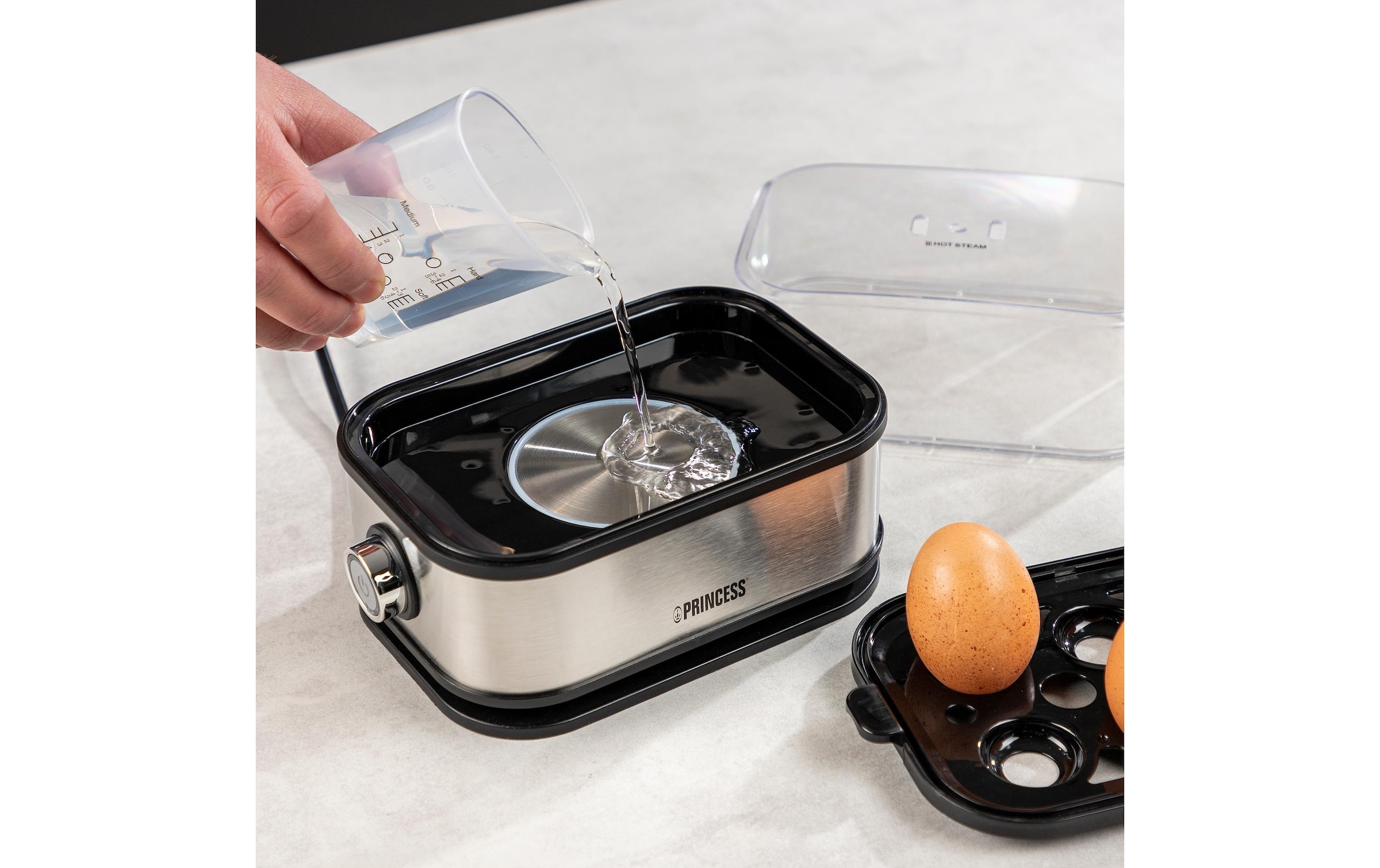 PRINCESS Eierkocher »262046 6 Eier« für 6 Stk. Eier 400 W