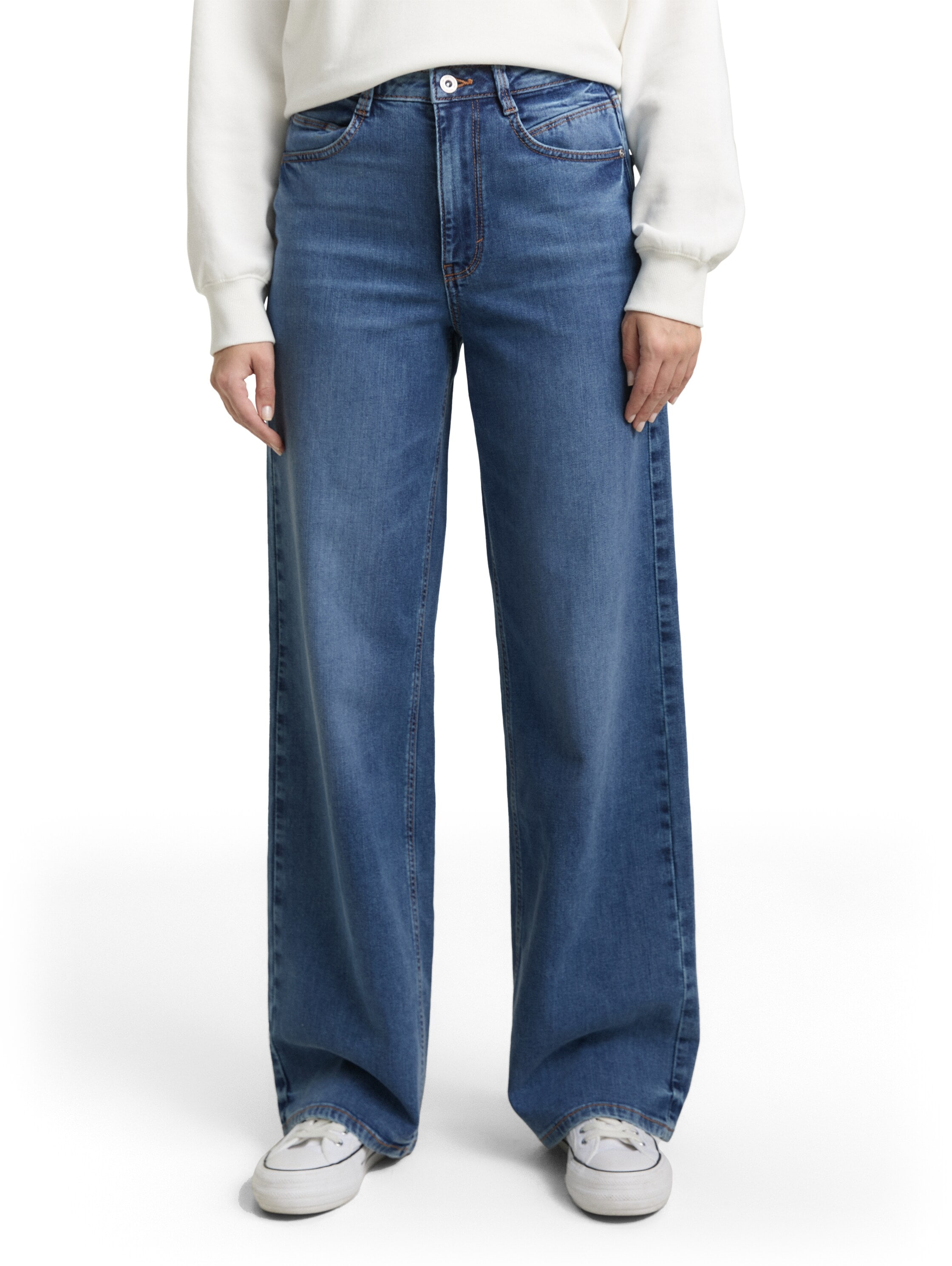 Image of TOM TAILOR Weite Jeans im Four-Pocket Style