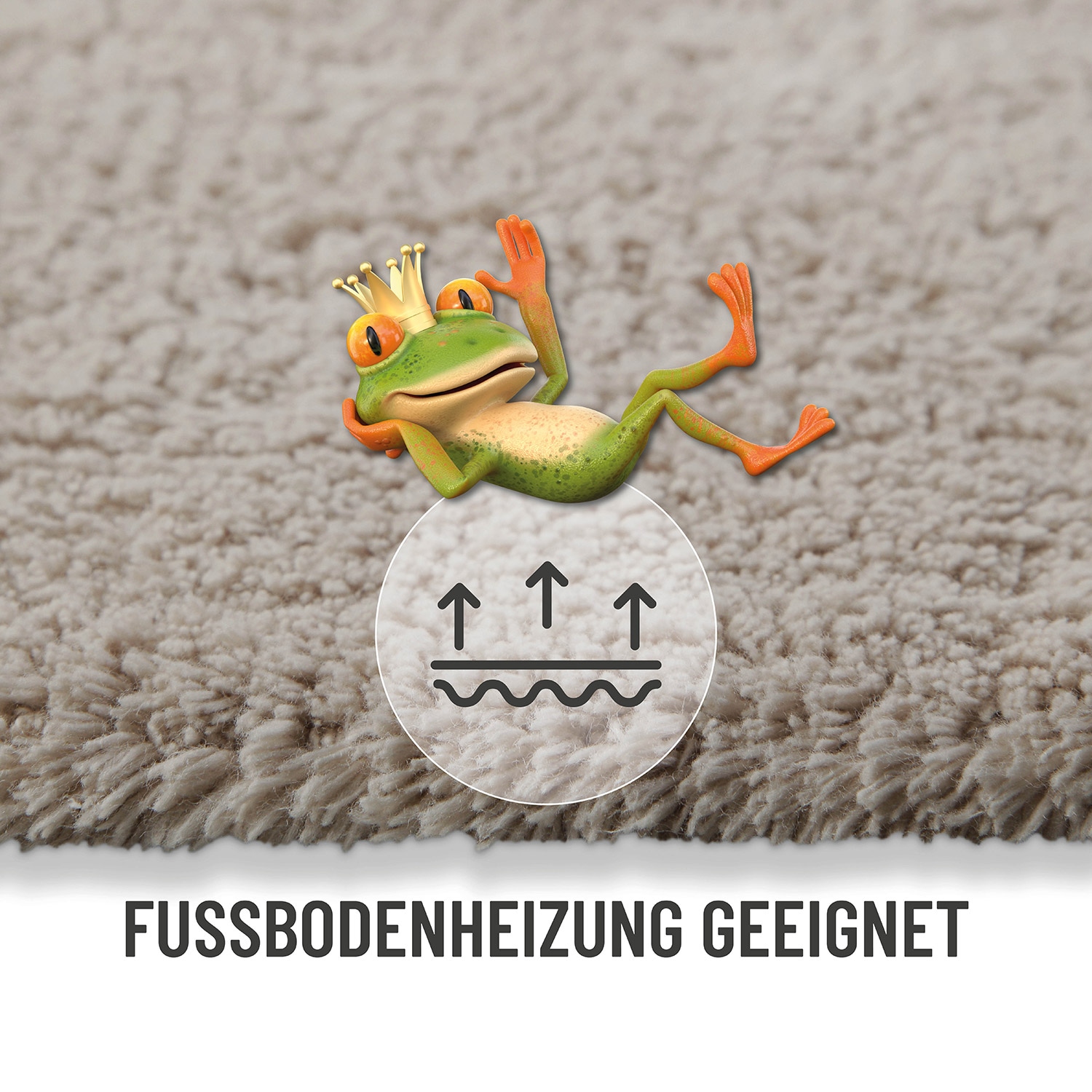 Wecon home Basics Tapis de bain »Erik« Höhe 20 mm waschbar, rutschfest, sehr weich, strapazierfähig, pflegeleicht