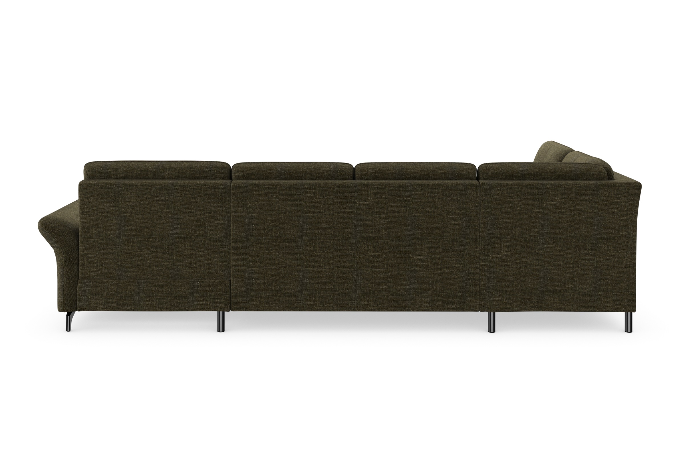Places of Style Wohnlandschaft »Calando U-Form«, wahlweise mit Bettfunktion, Bettkasten und Armteilfunktion