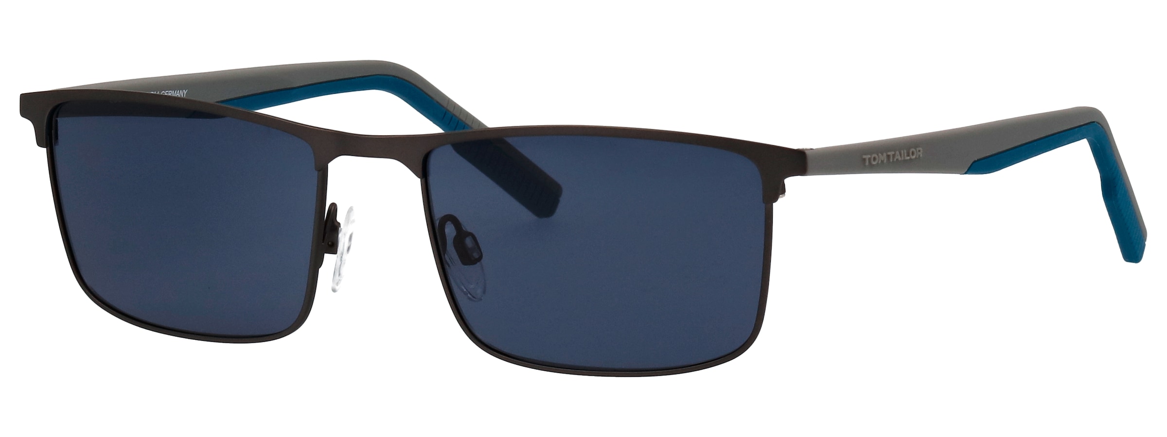 TOM TAILOR Sonnenbrille »Modell 677000« Form Karree/Eckig, Logoschriftzug auf Bügel, Kombifassung