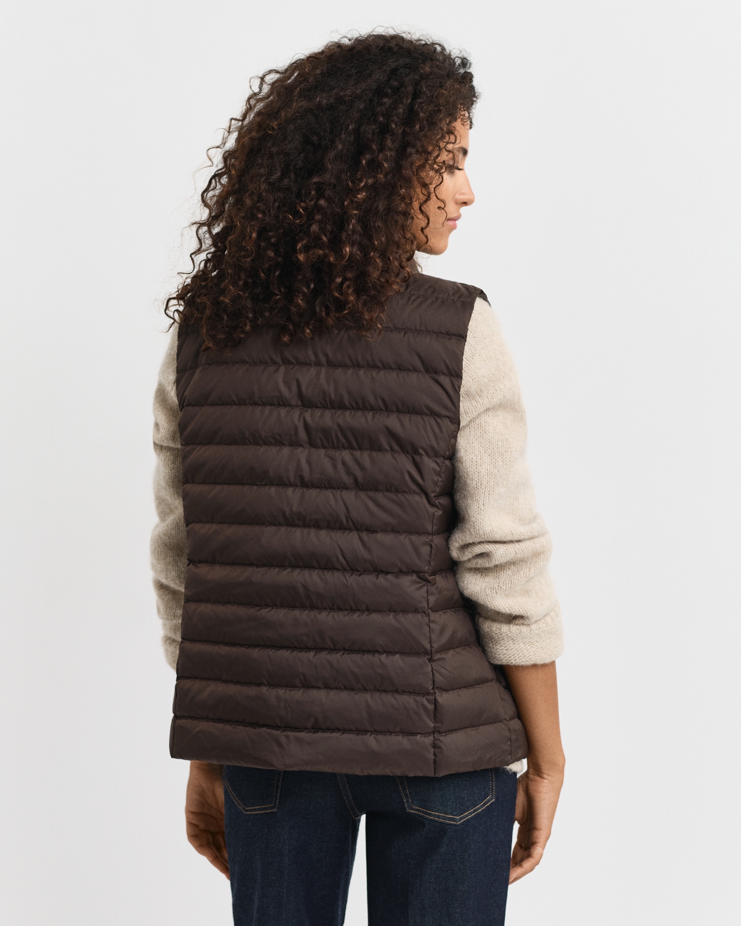 Gant Gilet matelassé »LIGHT DOWN VEST« coupe régulière avec col montant