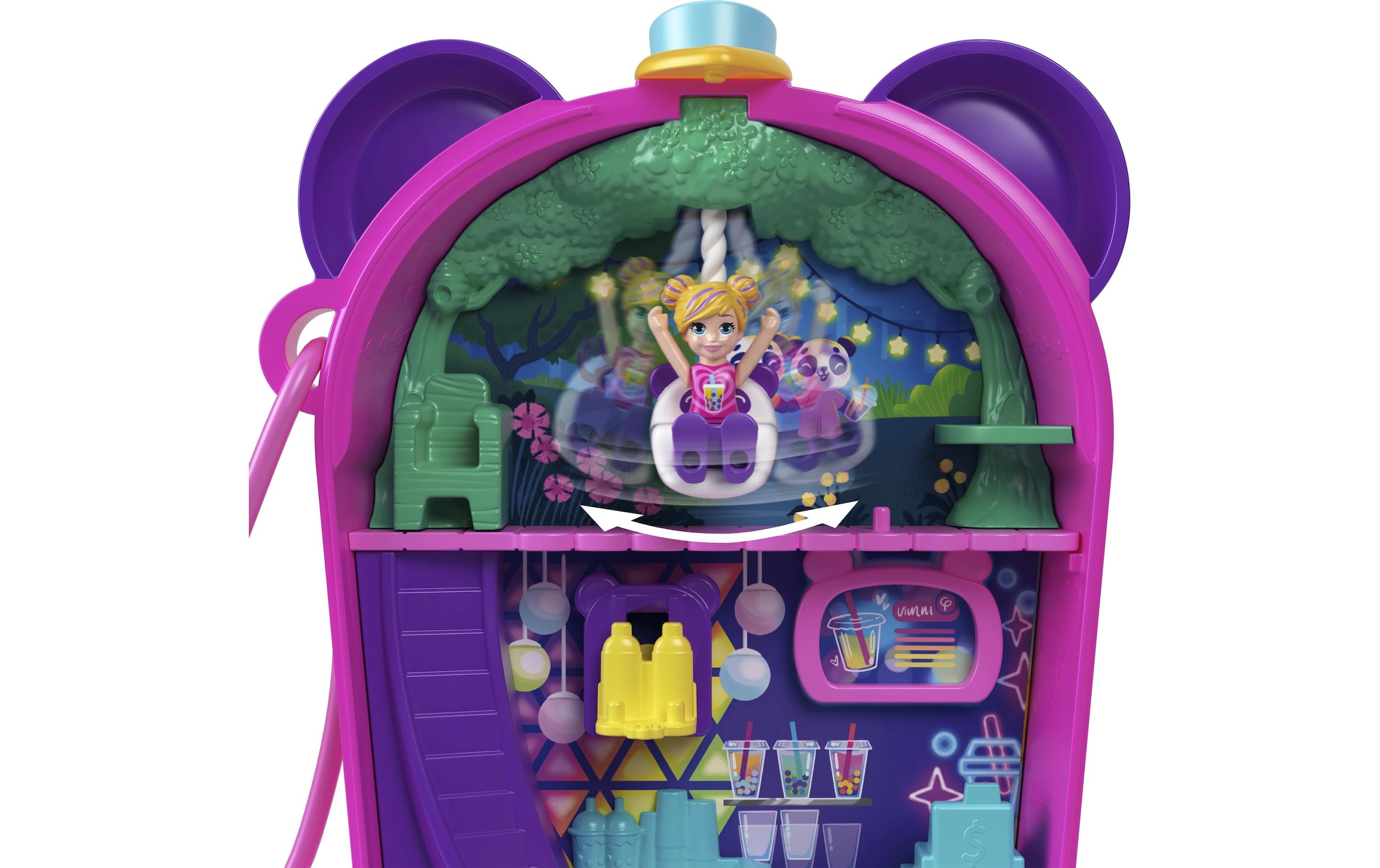 Polly Pocket Spielwelt »Bubble Tea Pandaschatulle«