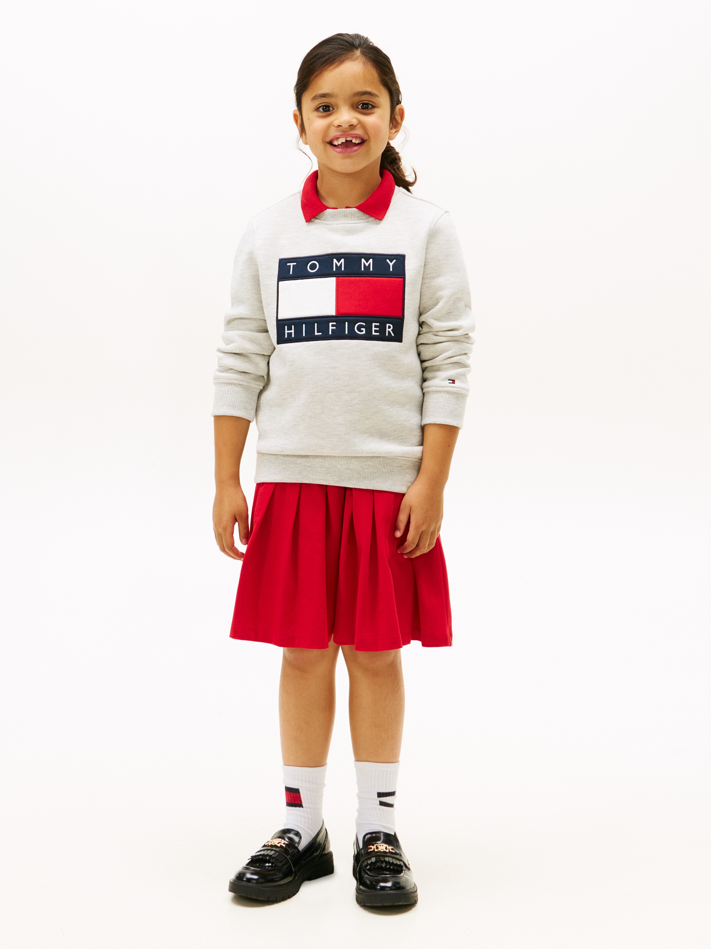 Tommy Hilfiger Sweatshirt , Kinder bis 16 Jahre, mit Rundhalsausschnitt
