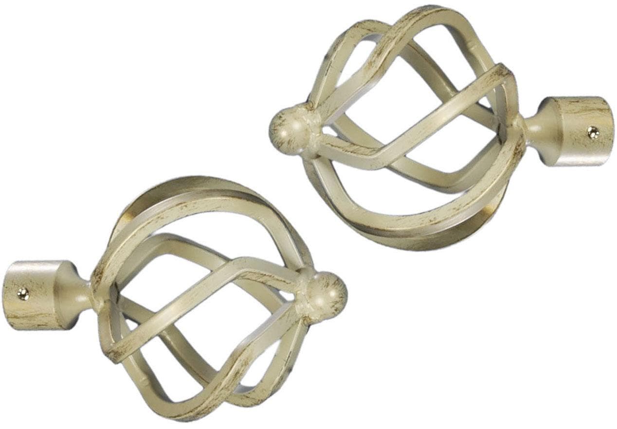 Liedeco Embout de tringle à rideaux »Helena« für Gardinenstangen Ø 16 mm