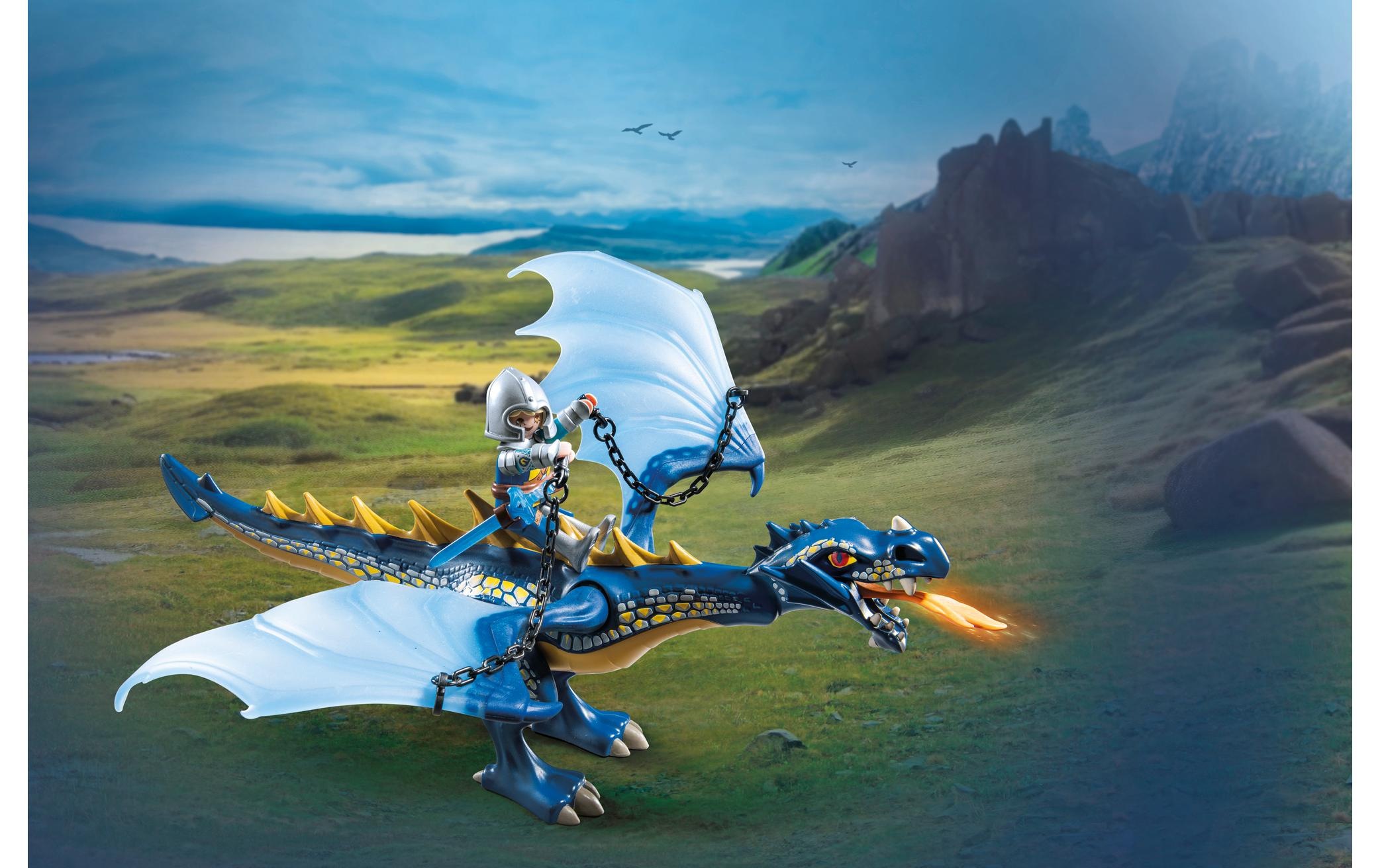 Playmobil® Spielbausteine »Novelmore Drache im Gefecht 71644«