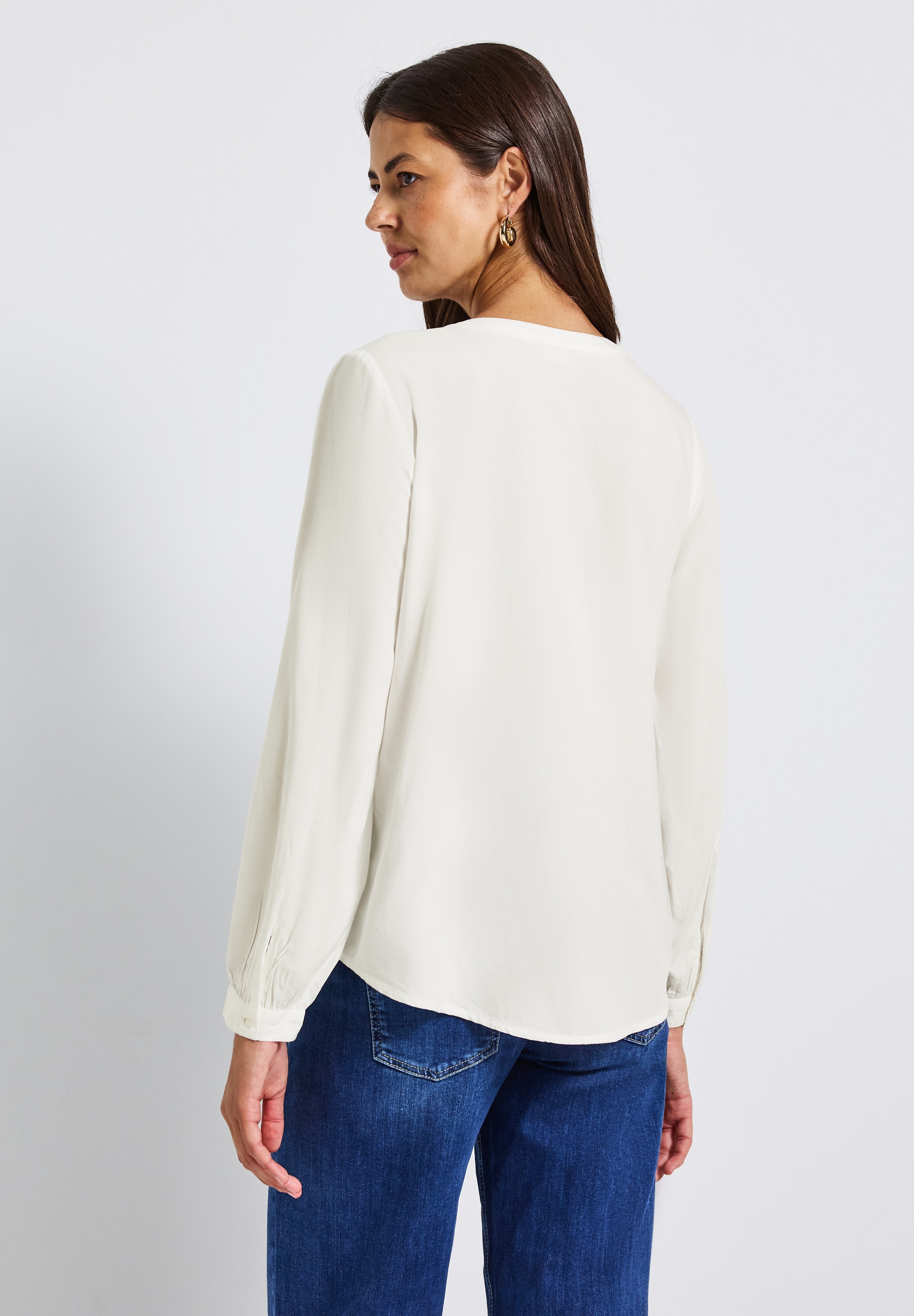 STREET ONE Blouse à manches longues style tunique