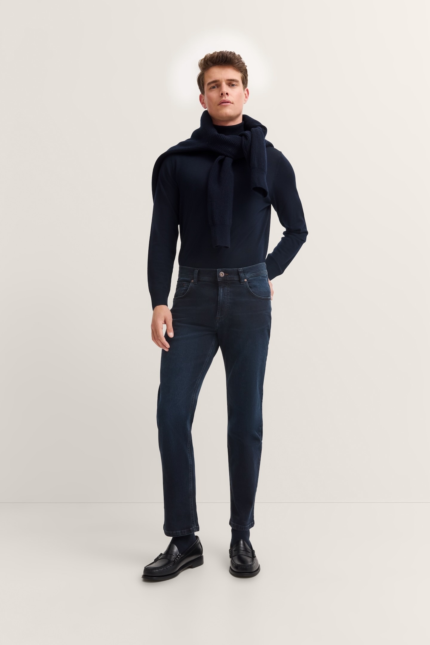 bugatti 5-Pocket-Jeans »Regular Fit« aus Authentic Denim mit Stretch-Komfort