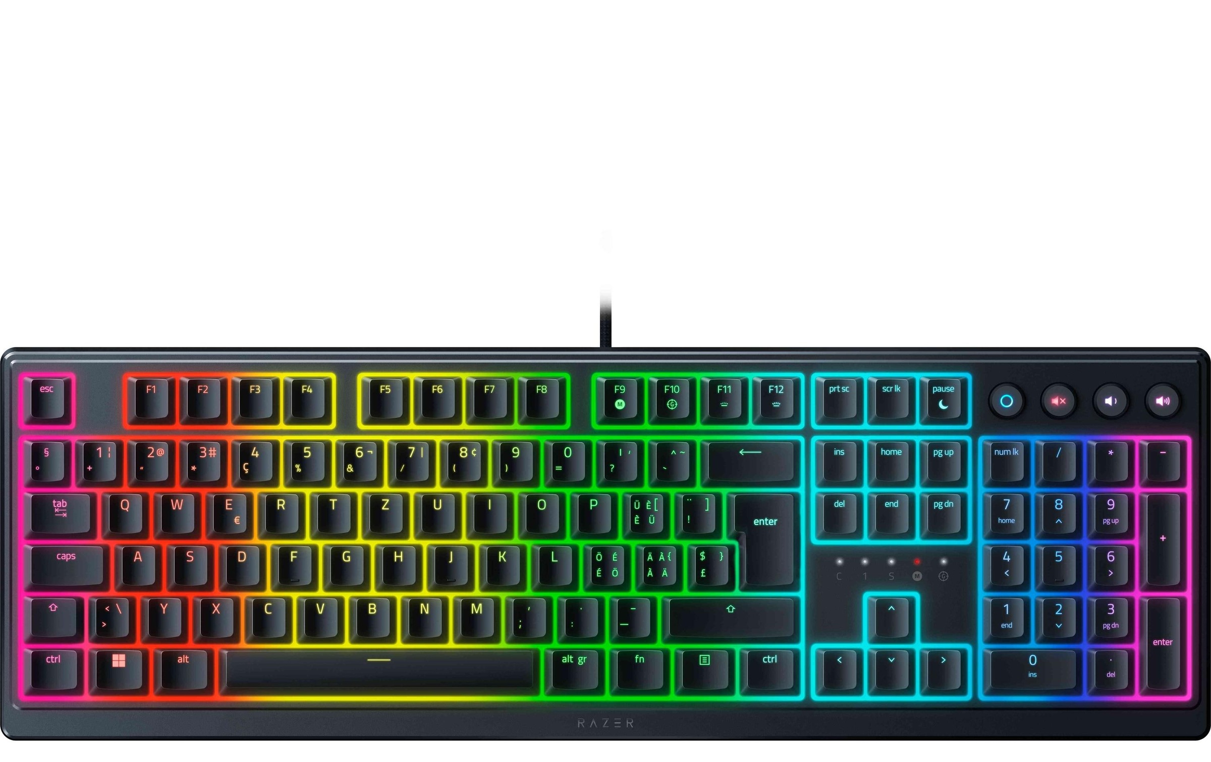 Gaming-Tastatur »Ornata V3 - Gaming«, (Ziffernblock)