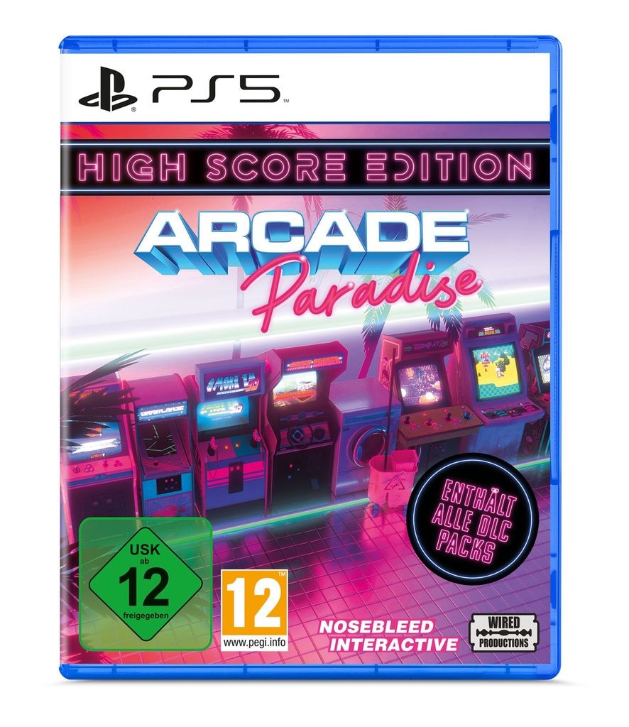 Image of Wired Productions Spielesoftware "Arcade Paradise: High Score Edition" PlayStation 5